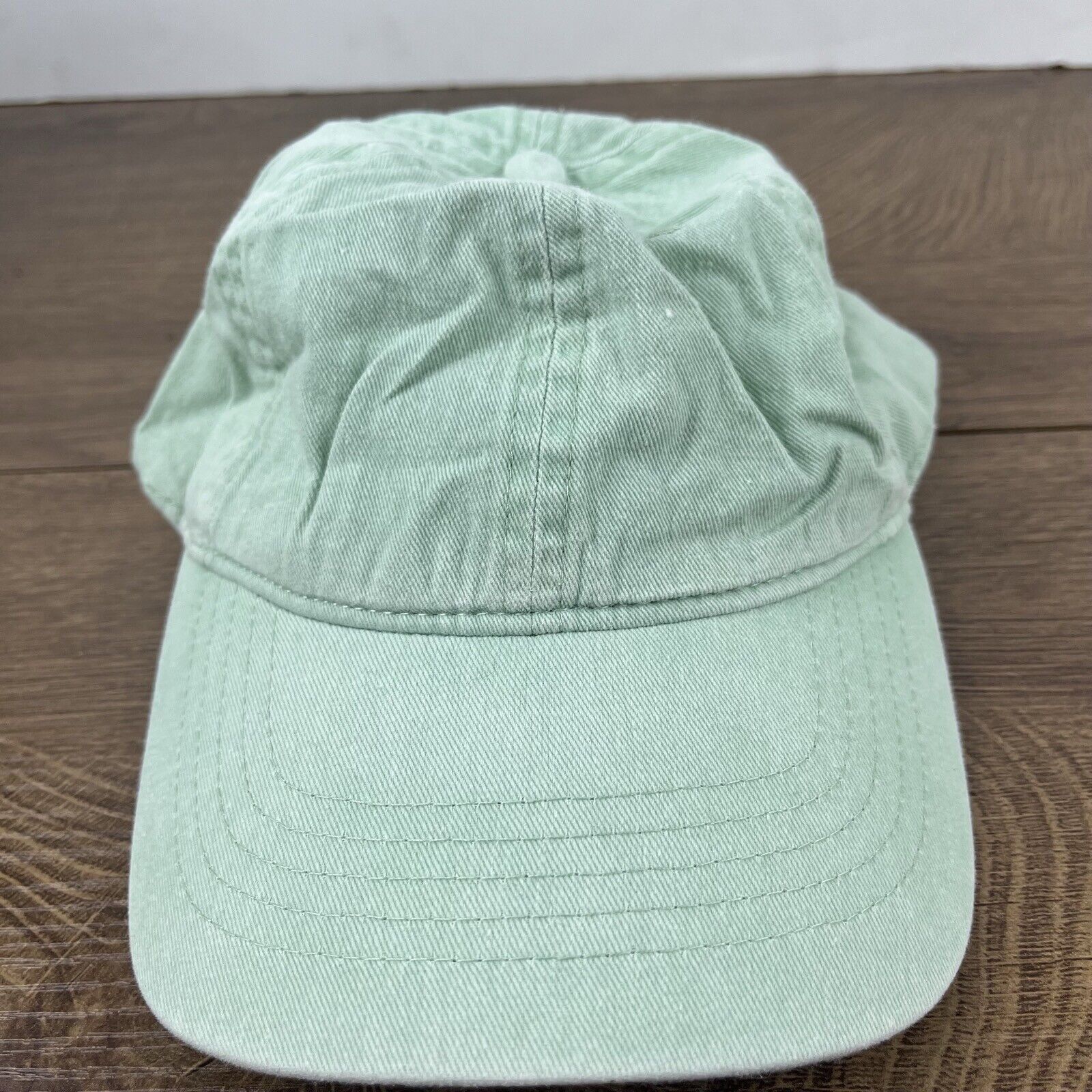 Other Plain Teal Blue Hat Blue Cap Adjustable Blue Adult Size Hat Size ONE SIZE - 5 Thumbnail