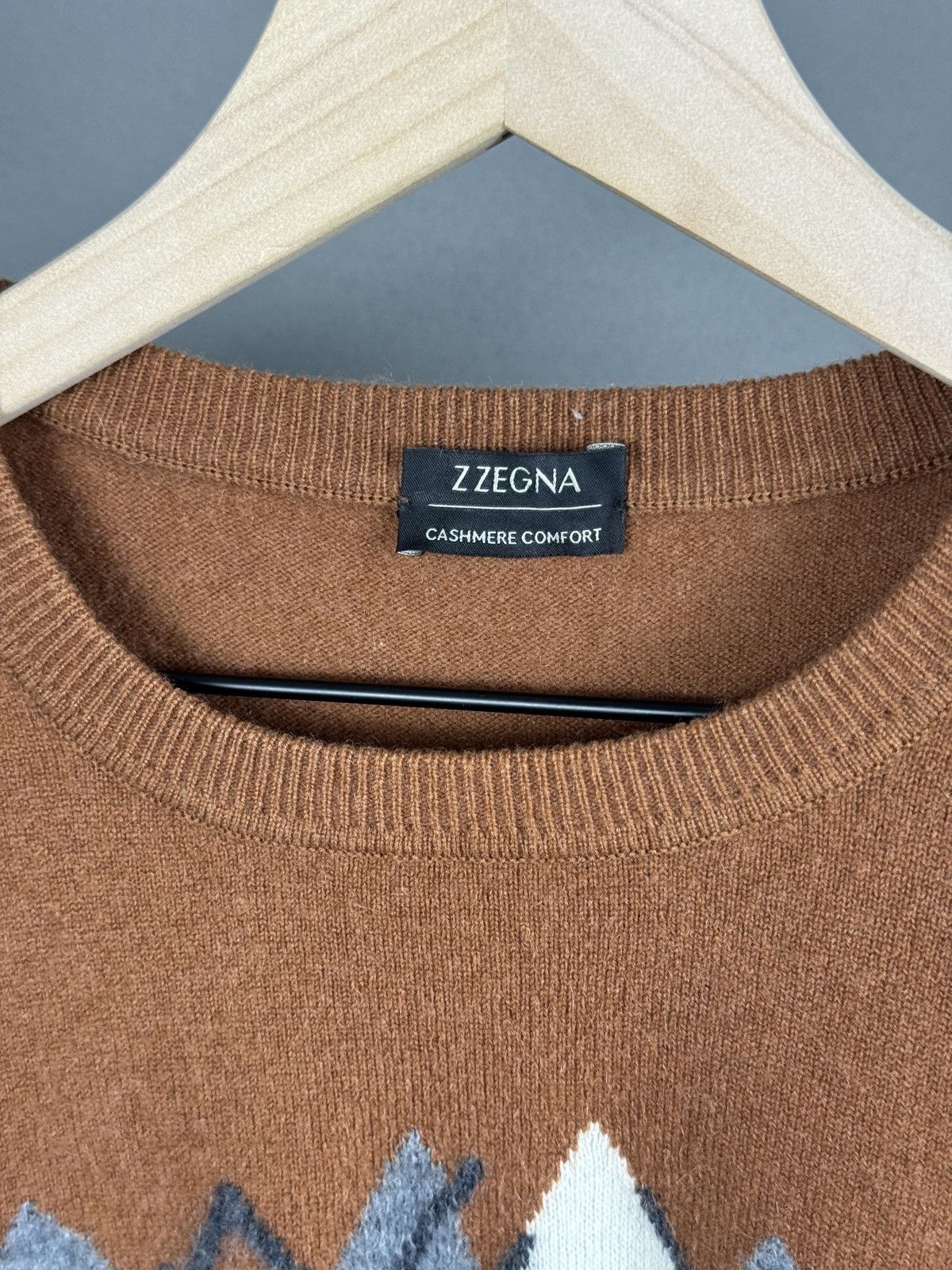 Ermenegildo Zegna Ermenegildo Zegna Vicuna Cashmere crewneck sweater Size US L / EU 52-54 / 3 - 3 Thumbnail