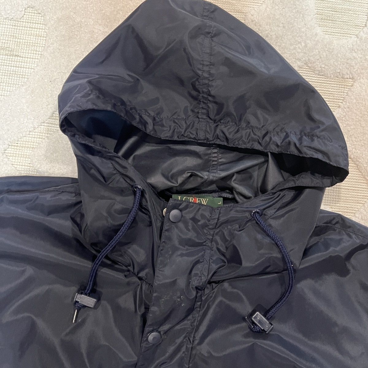 J.Crew Vintage J Crew Oarsman Anorak Parka Hooded Jacket Size US L / EU 52-54 / 3 - 3 Thumbnail