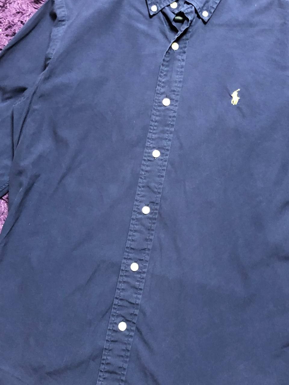 Polo Ralph Lauren Vintage Polo Ralph Lauren Custom Fit Button Up Shirt Size S Size US S / EU 44-46 / 1 - 5 Thumbnail