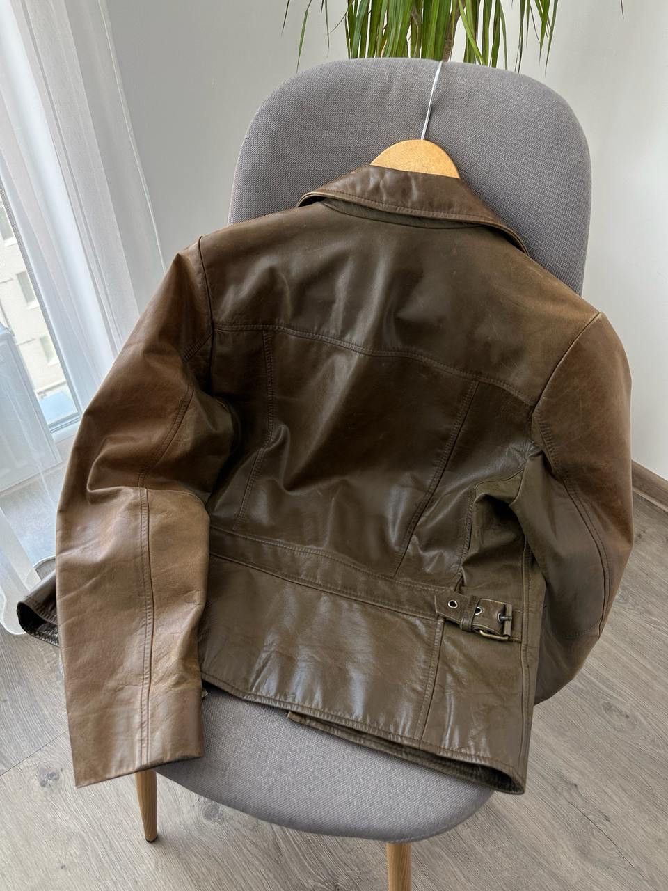 Genuine Leather × Japanese Brand × Vintage Vintage Genuine Leather Leonardo Brown Jacket Size US S / EU 44-46 / 1 - 18 Thumbnail