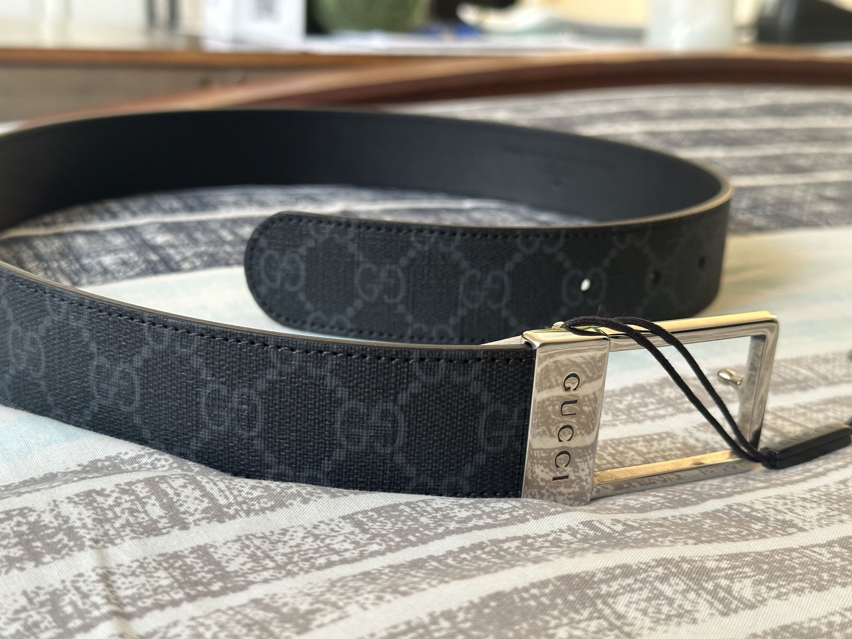 Gucci Tessuto GG Supreme Belt Size 30 - 2 Thumbnail