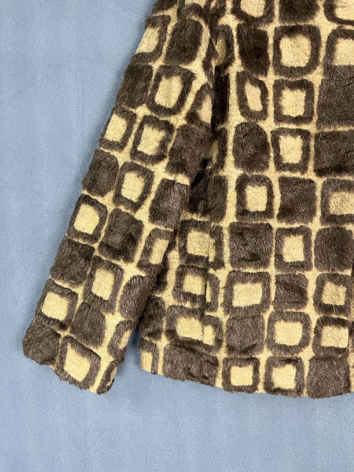 Japanese Brand Chamois Animal Pattern Faux Fur Jacket Size US M / EU 48-50 / 2 - 4 Thumbnail