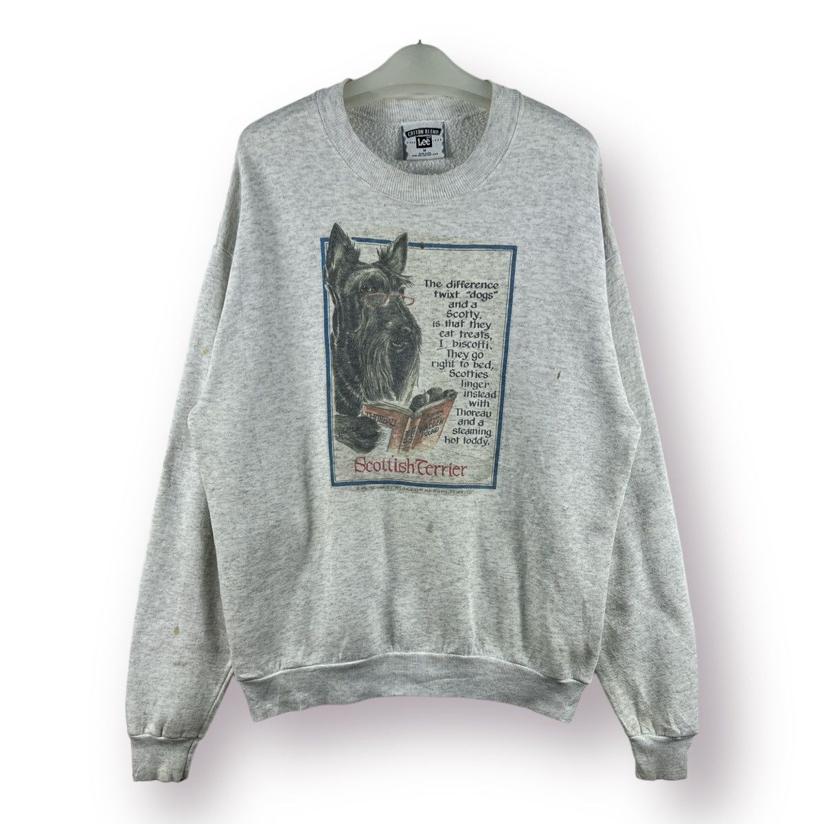 Lee × Vintage 🔥 VINTAGE 90's LEE MADE IN USA SWEATSHIRT - M Size US M / EU 48-50 / 2 - 1 Thumbnail
