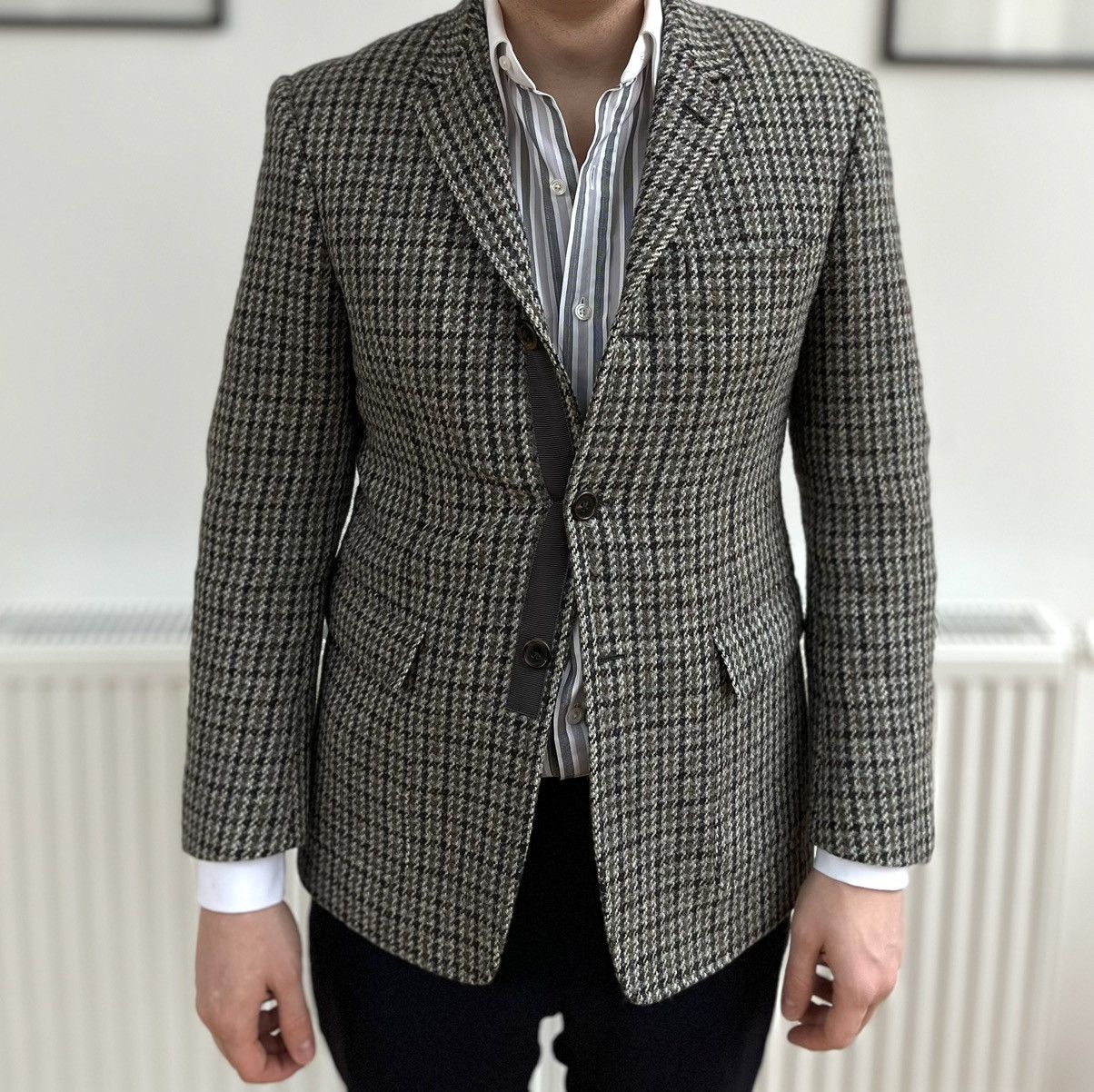 Thom Browne Tweed Blazer Thom Browne Size 46R - 1 Thumbnail