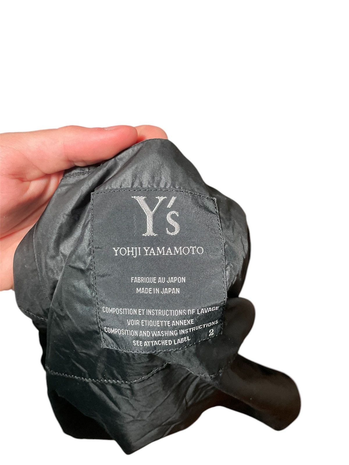 Y's × Y's for Men × Yohji Yamamoto Y’s for men Yohji Yamamoto raincoat parka nylon jacket Size US S / EU 44-46 / 1 - 7 Thumbnail