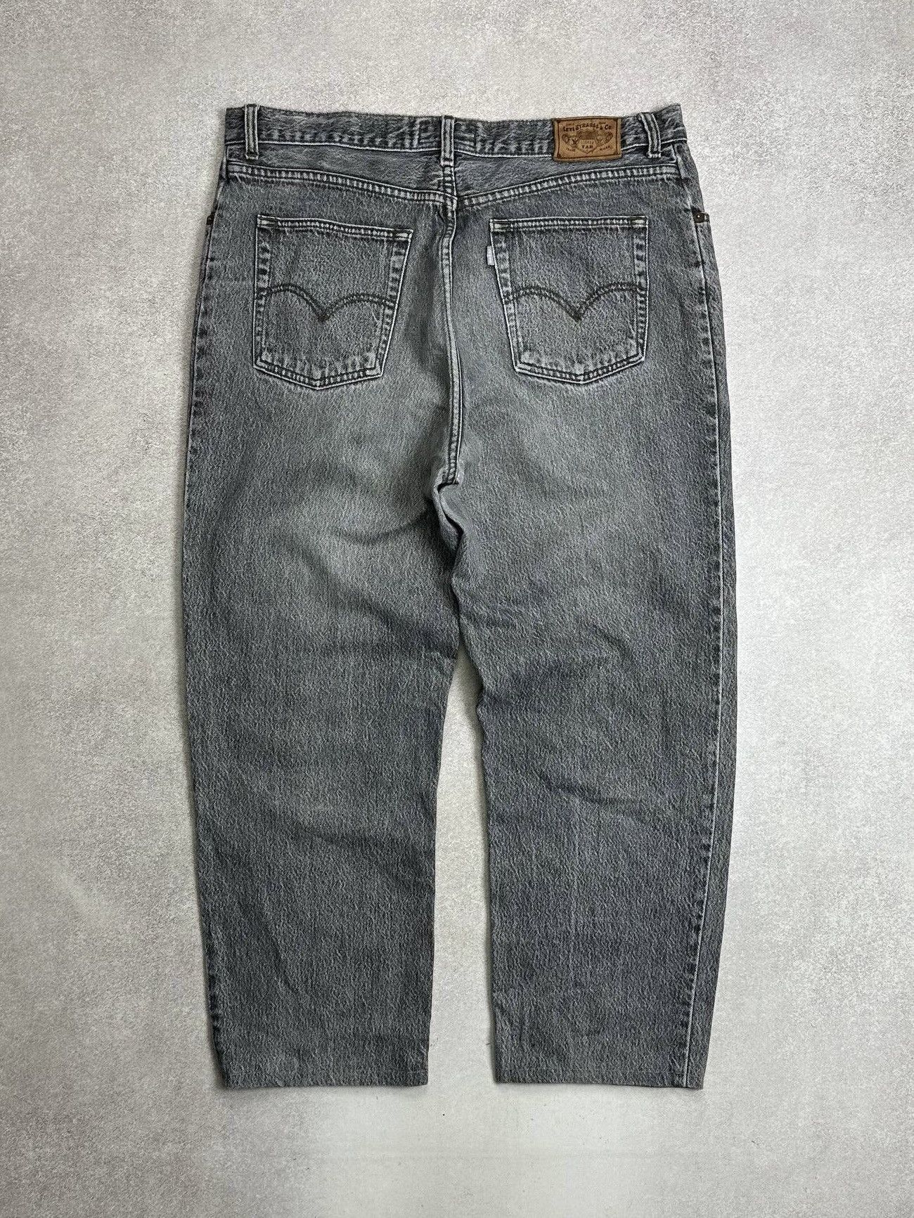 Levi's Vintage Levis Silver Tab Baggy Gray Jeans Rare 38x34 Size US 38 / EU 54 - 1 Thumbnail