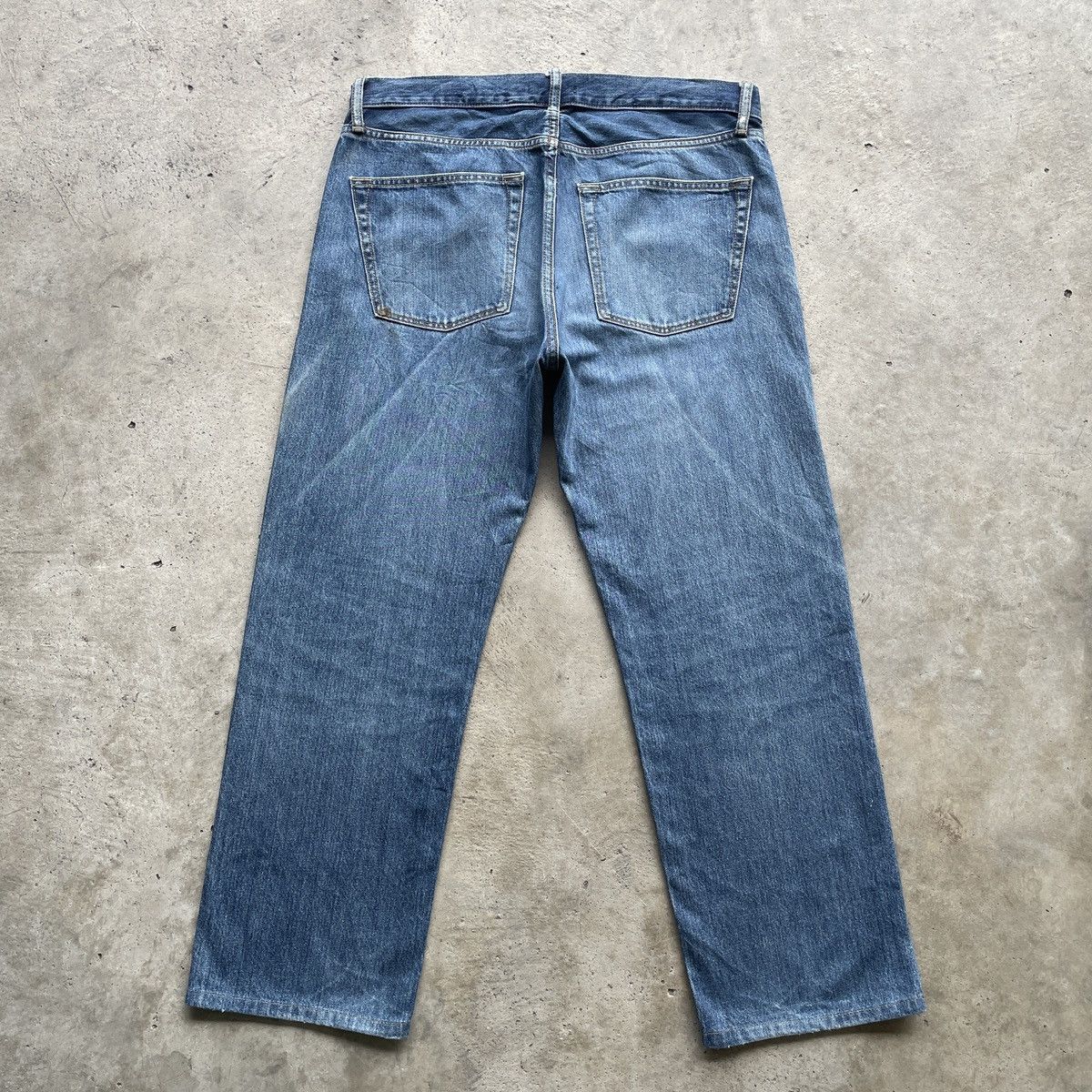 Japanese Brand Vintage Japanese Faded Jeans Denim Pants Distressed W35 Size US 35 - 11 Thumbnail