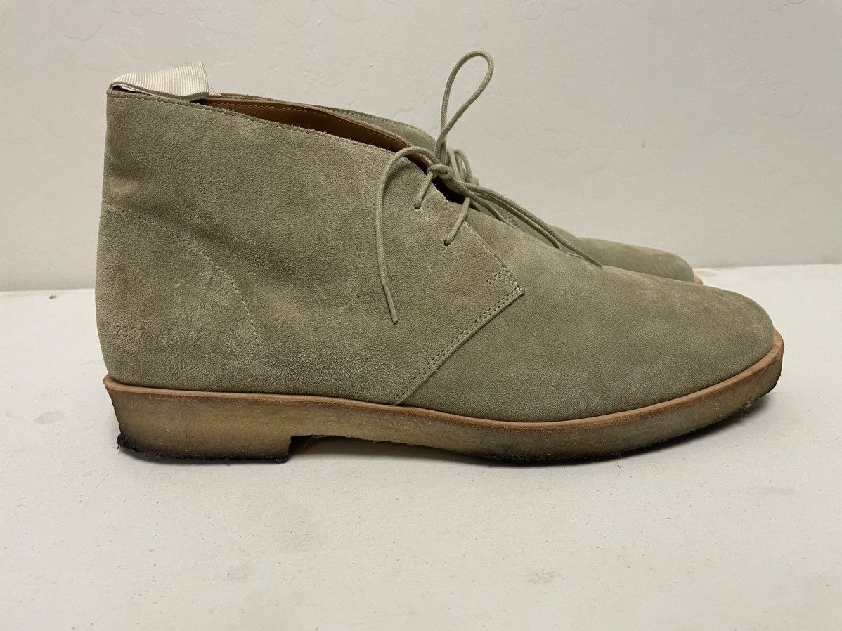 Common Projects Washed Suede Chukka Boot Size US 12 / EU 45 - 2 Thumbnail