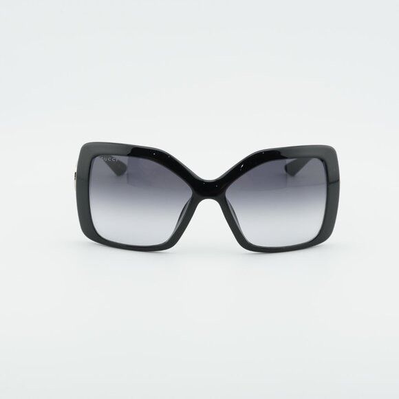 Gucci Gucci GG2015S 001 Sunglasses Black Square Frame Size ONE SIZE - 4 Thumbnail