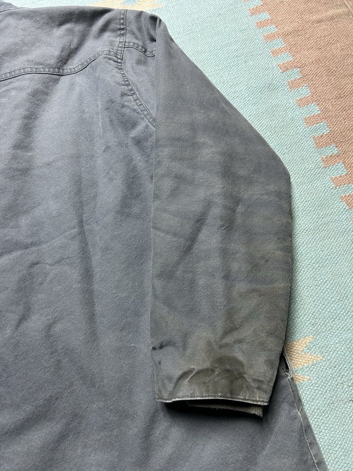 Vintage Vtg dickies hooded canvas work jacket distressed quilted XL Size US XL / EU 56 / 4 - 11 Thumbnail
