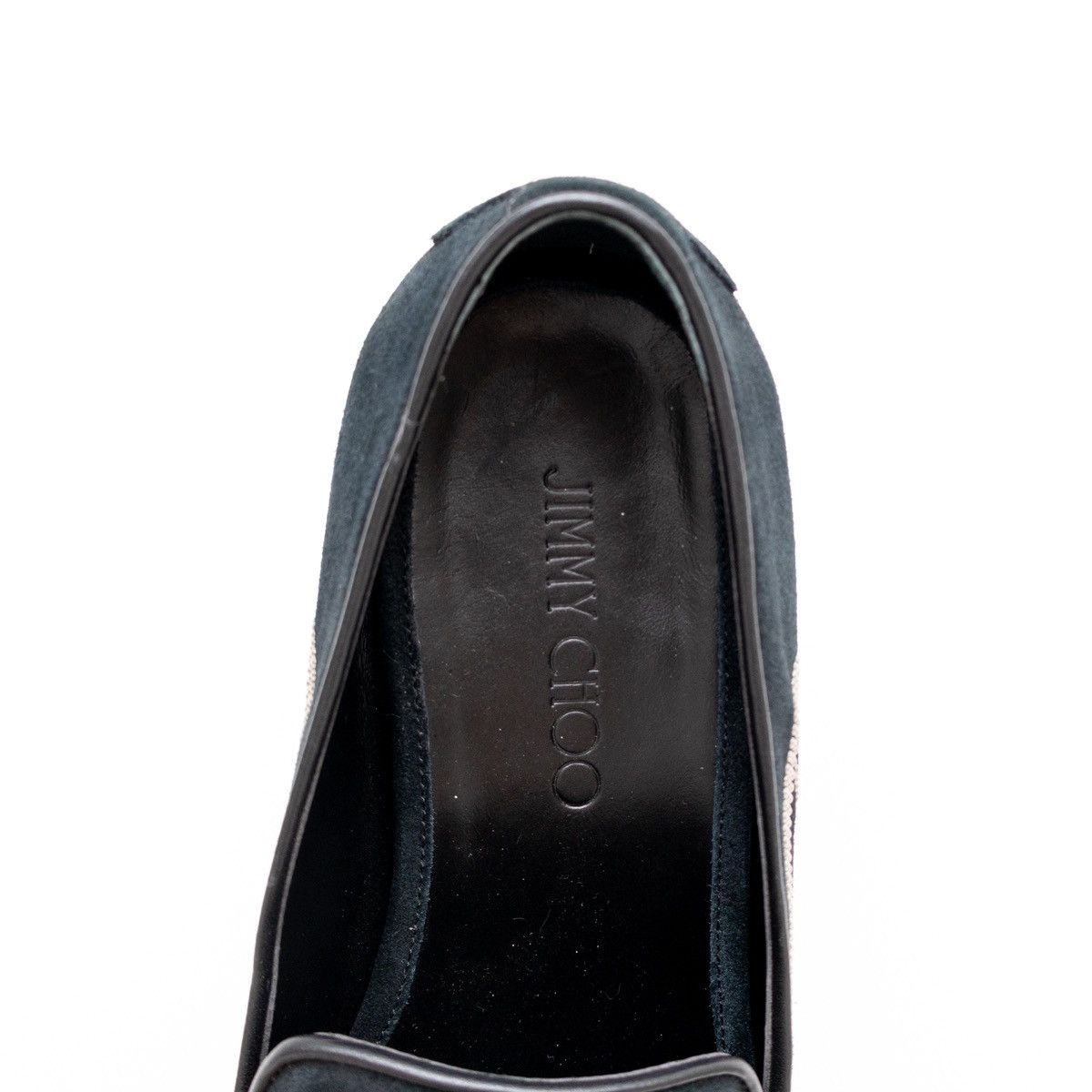 Designer × Jimmy Choo Jimmy Choo Foxley Men’s Black Suede Tassel Loafers SzUS:10 Size US 10 / EU 43 - 8 Thumbnail