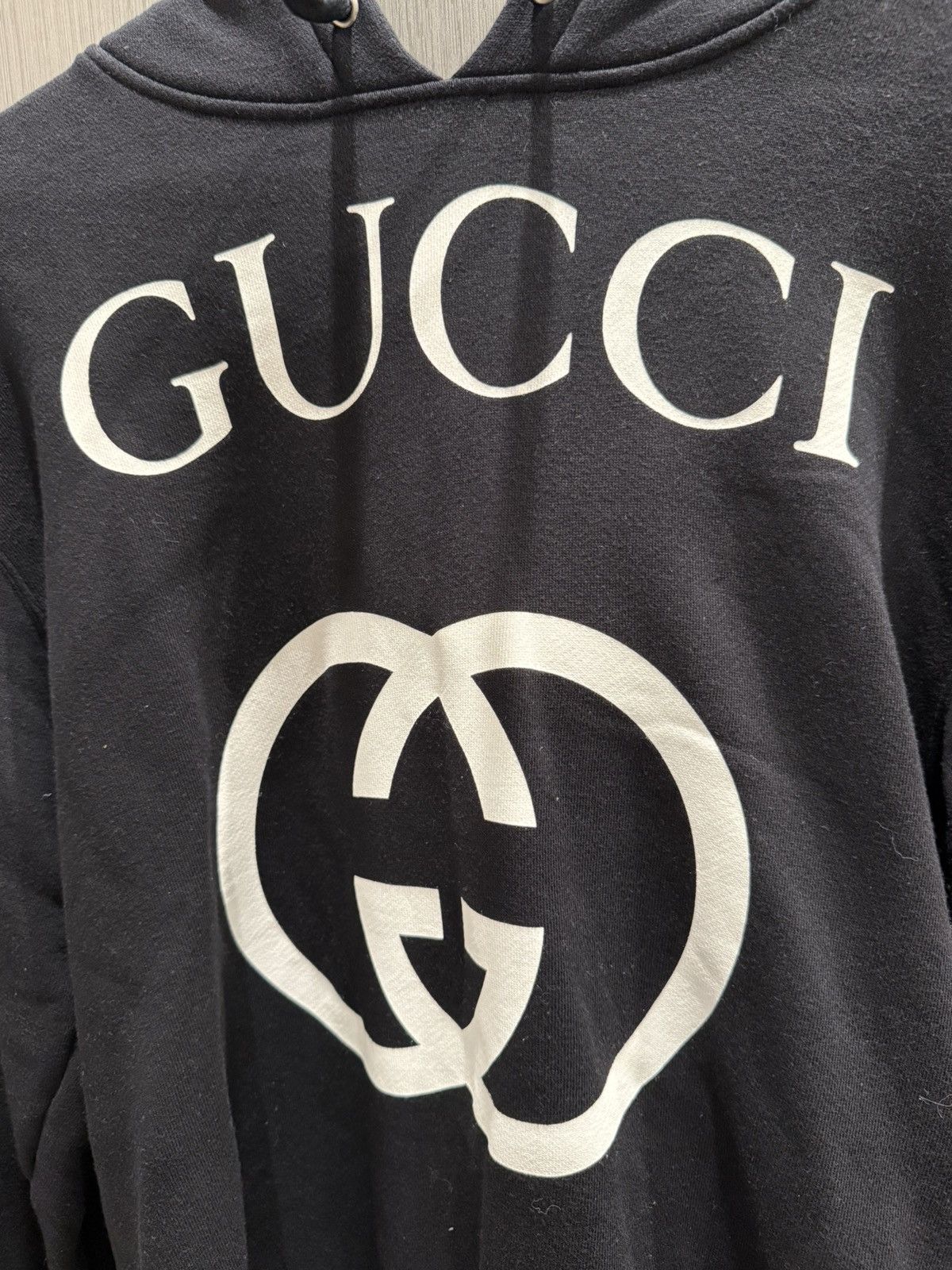 Gucci Gucci GG Big Logo Oversized Hoodie Size US L / EU 52-54 / 3 - 2 Thumbnail