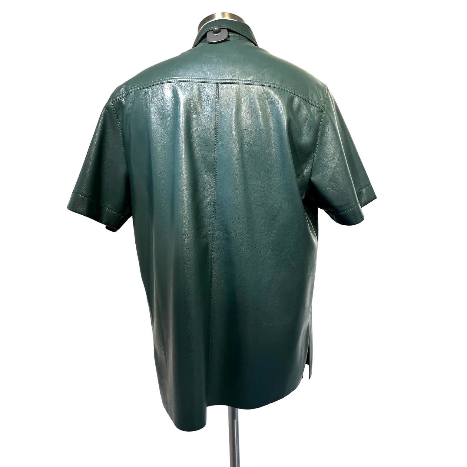 Nanushka Nanushka men's leather button down shirt Size US L / EU 52-54 / 3 - 3 Preview