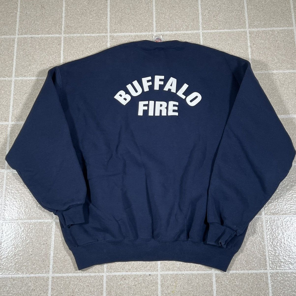 Other Vintage Buffalo Fire Department Crewneck Sweatshirt Size 2XL Size US XXL / EU 58 / 5 - 3 Thumbnail