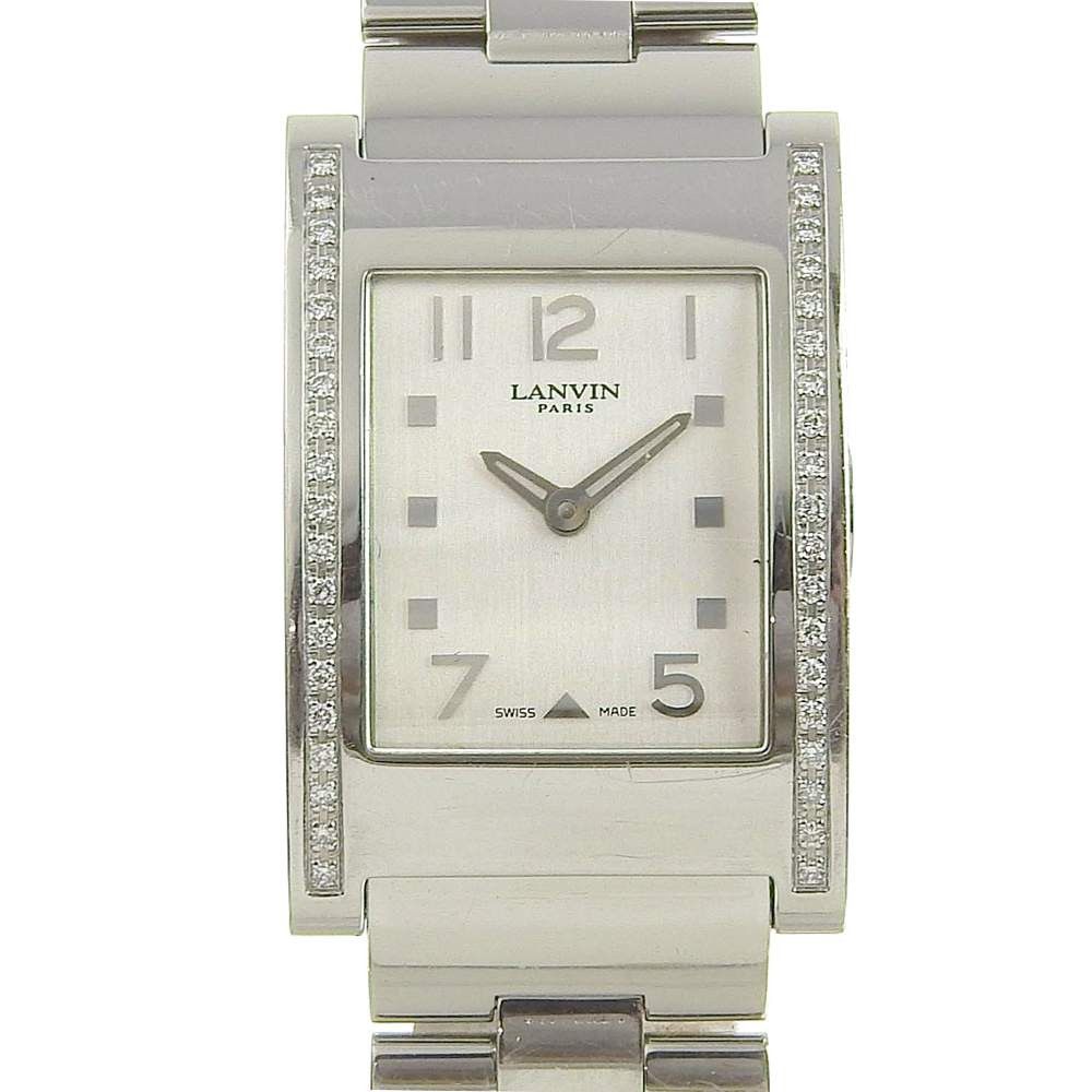 Other Other LANVIN Women's Quartz Watch Diamond Bezel FL1421S Metal Quartz FL1421S DUTY FREE for USA Size ONE SIZE - 1 Thumbnail