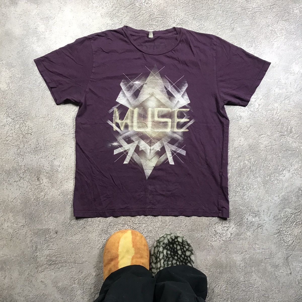 Vintage Vintage Muse Band Tee Sun Faded Graphic Tee Y2K Grunge M Size US M / EU 48-50 / 2 - 1 Thumbnail