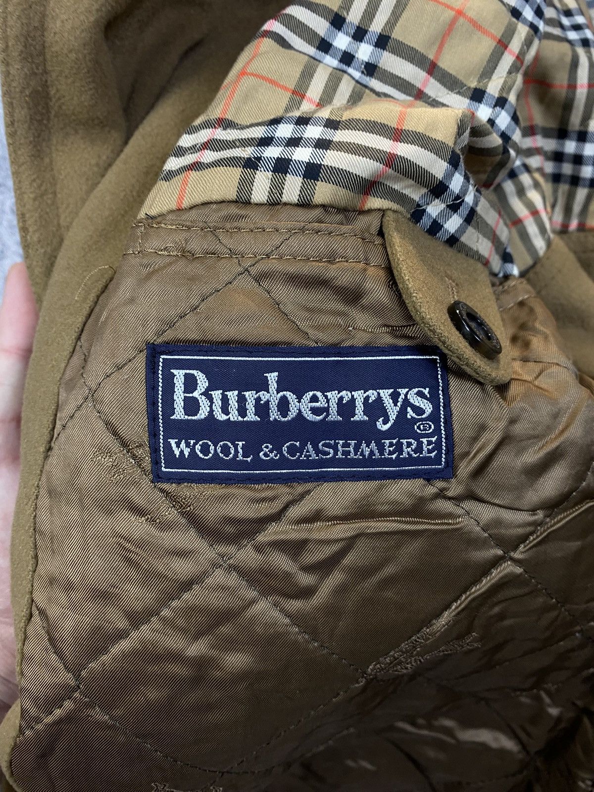 Burberry × Vintage Burberry Coat Jacket Vintage USA Streetwear Size US XL / EU 56 / 4 - 9 Thumbnail