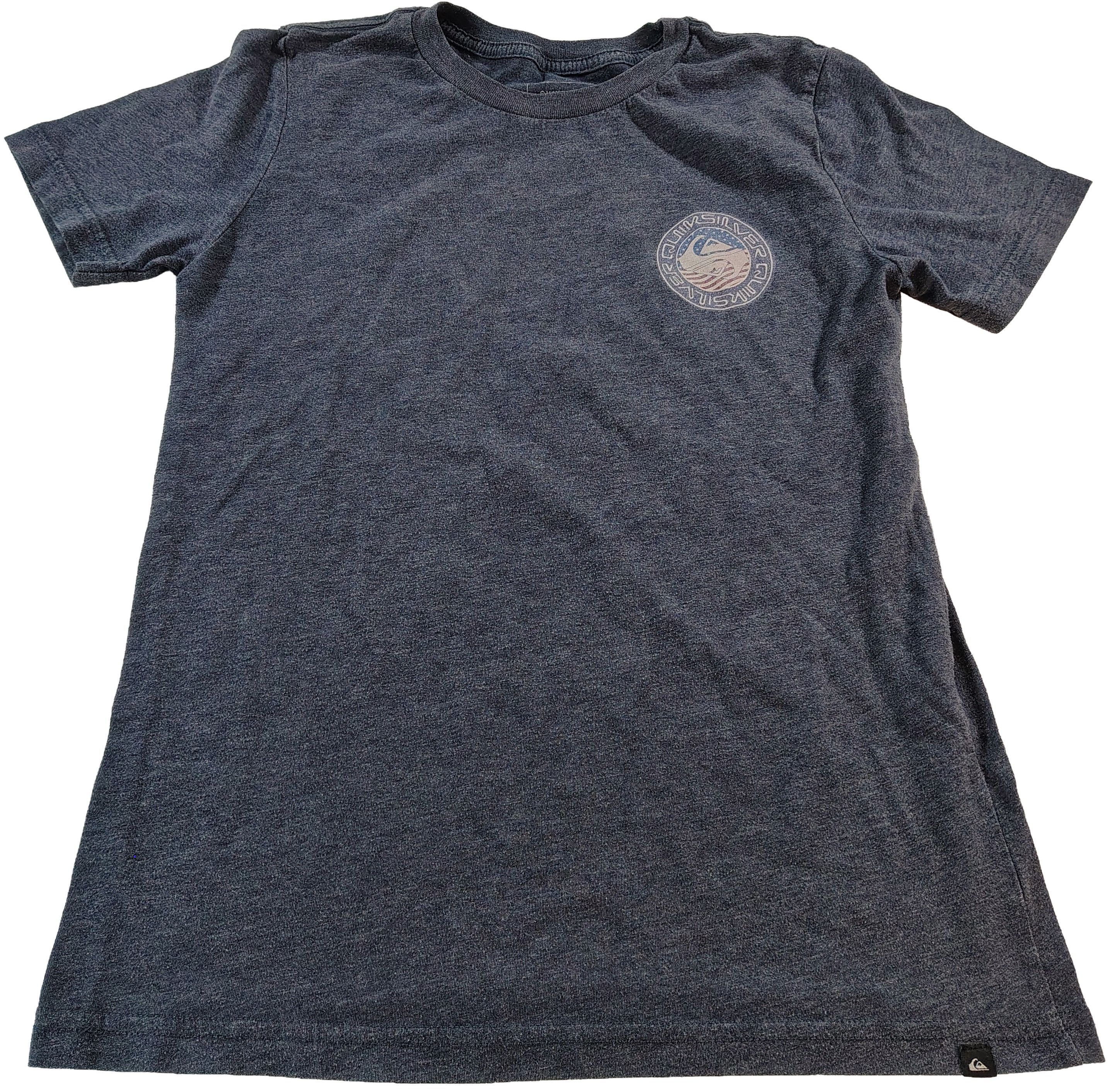 Quiksilver Men's Dark Grey Large Y2K Quiksilver Graphic T-Shirt Size US L / EU 52-54 / 3 - 2 Thumbnail
