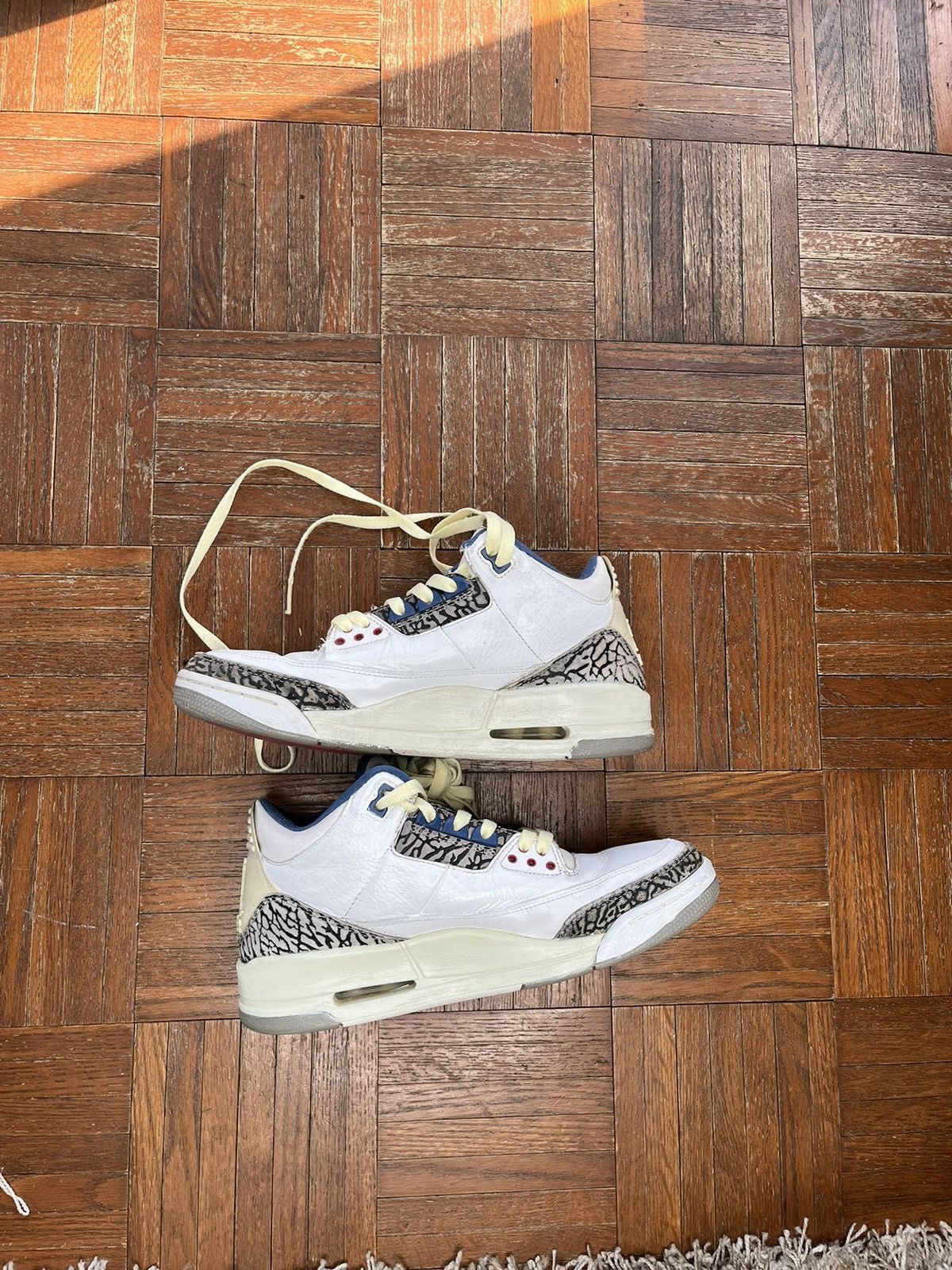 Jordan Brand × Nike Jordan 3 true Blue 2011 Release Size US 9 / EU 42 - 2 Thumbnail