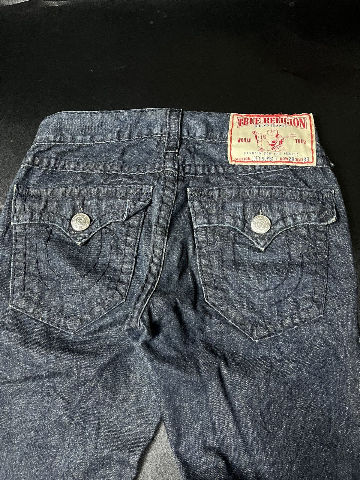 If Six Was Nine × Japanese Brand × Le Grande Bleu (L.G.B.) SUPER FLARE TRUE RELIGION SPIDER Style Size US 30 / EU 46 - 5 Thumbnail