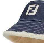Fendi o1loc1c0824 Size: OS / Hat in Denim Size ONE SIZE - 2 Thumbnail