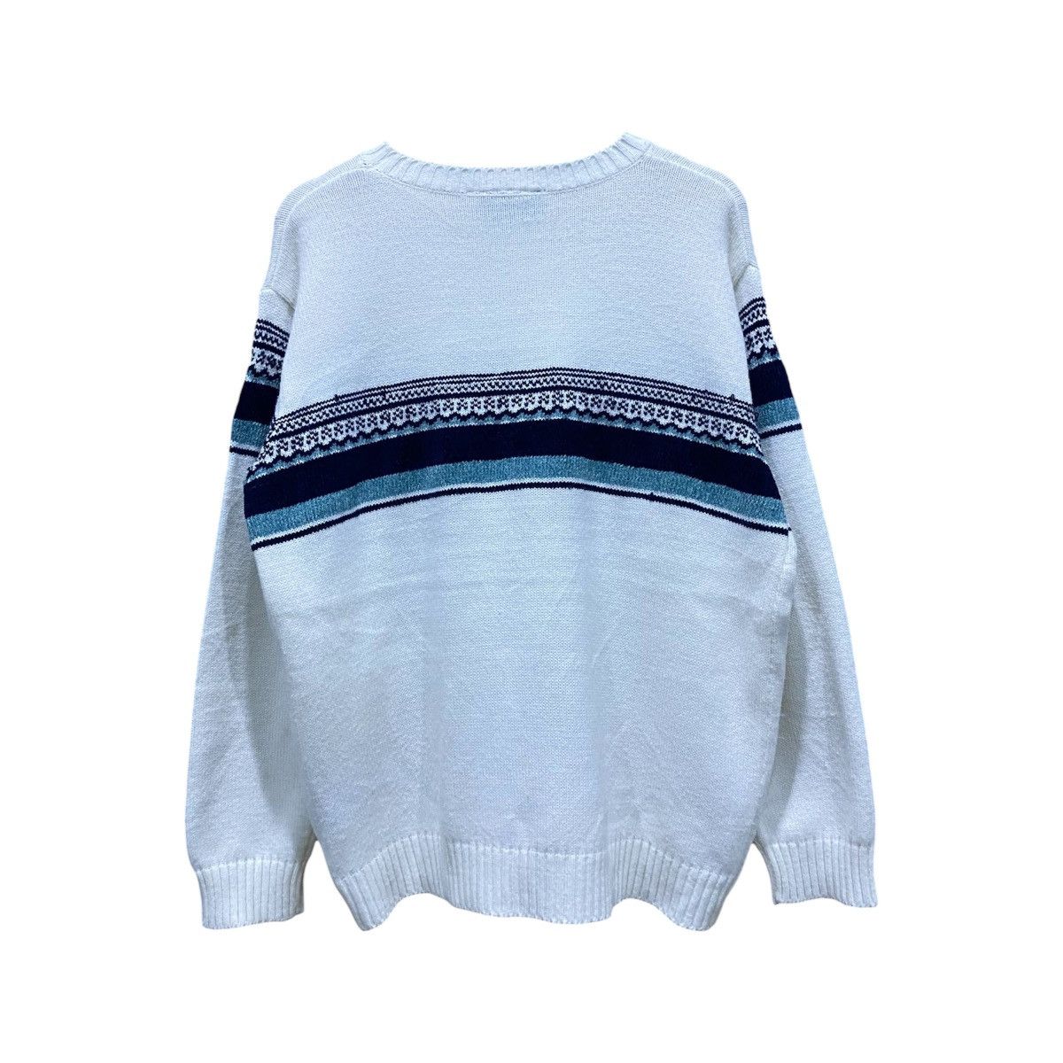 Vans VINTAGE VANS Skateboard Heavy Knit Sweater 90s Y2K Skate Size US L / EU 52-54 / 3 - 2 Thumbnail