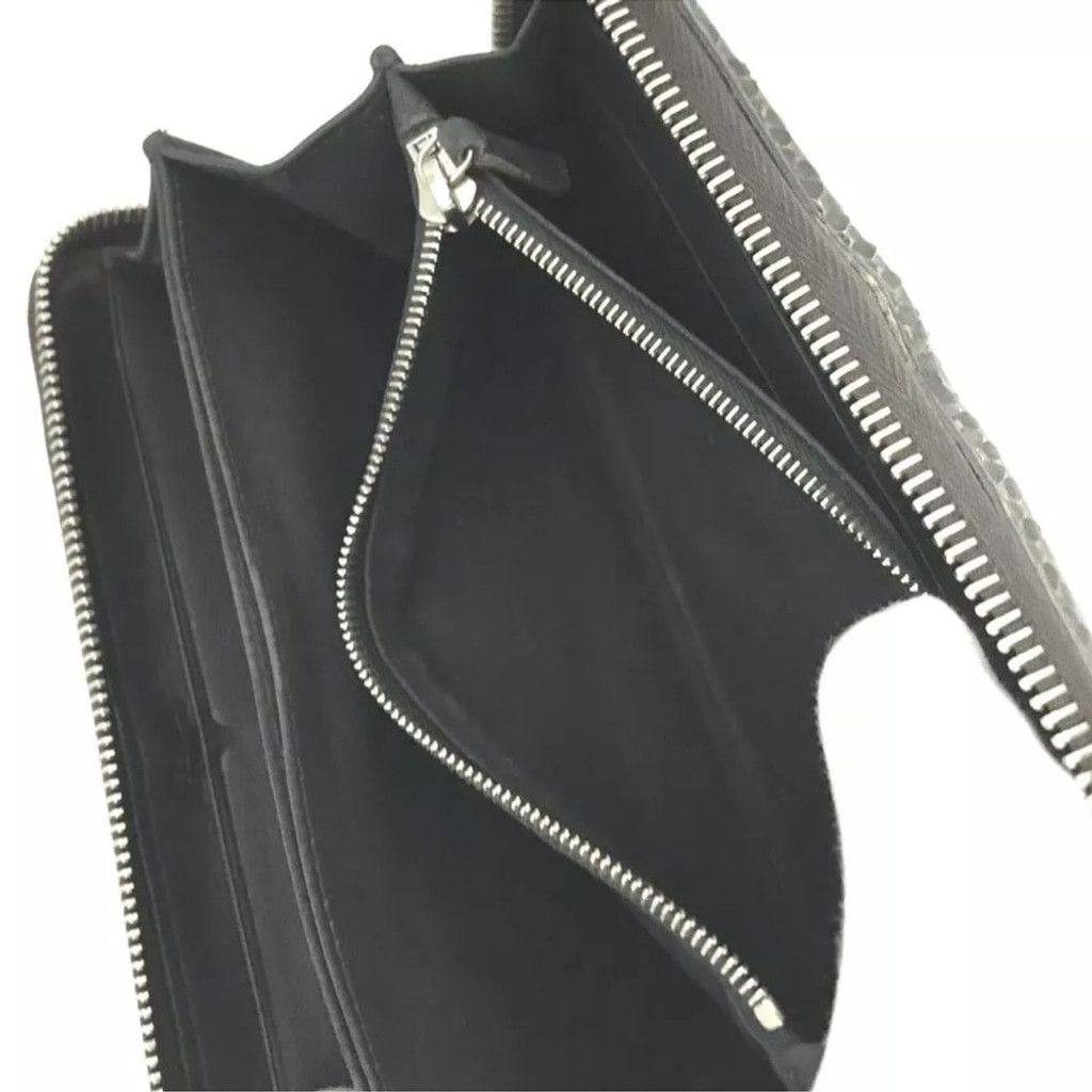 Fendi Fendi Black and Silver Monster Snake Wallet Size ONE SIZE - 6 Thumbnail