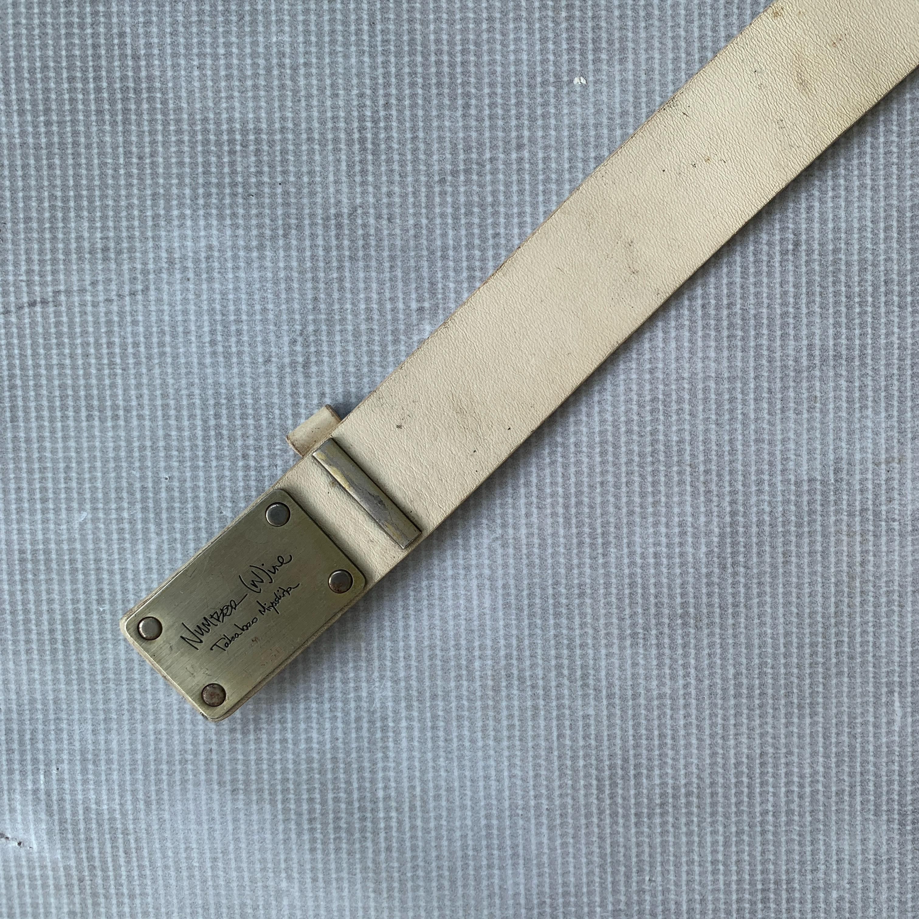 Men's Number (N)ine Belts | Grailed
