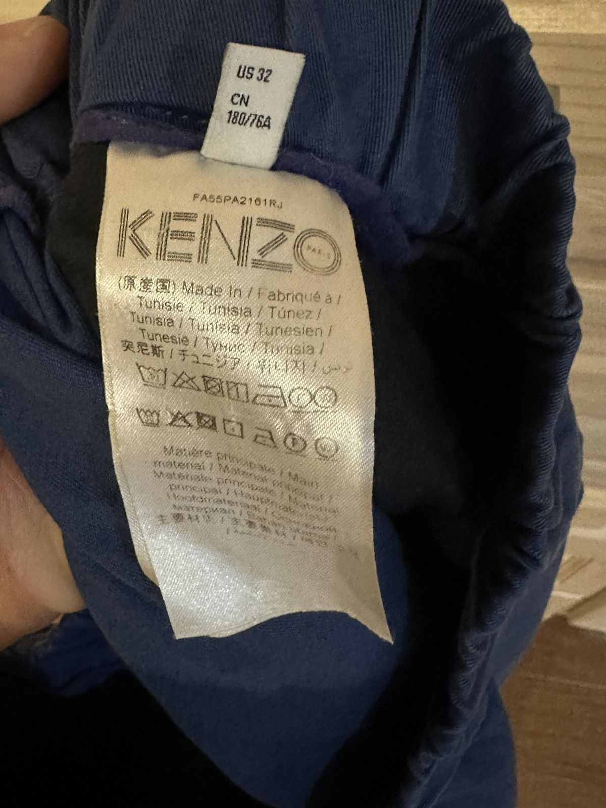 Kenzo Kenzo paris nigo blue cargo pants Size US 34 / EU 50 - 8 Thumbnail