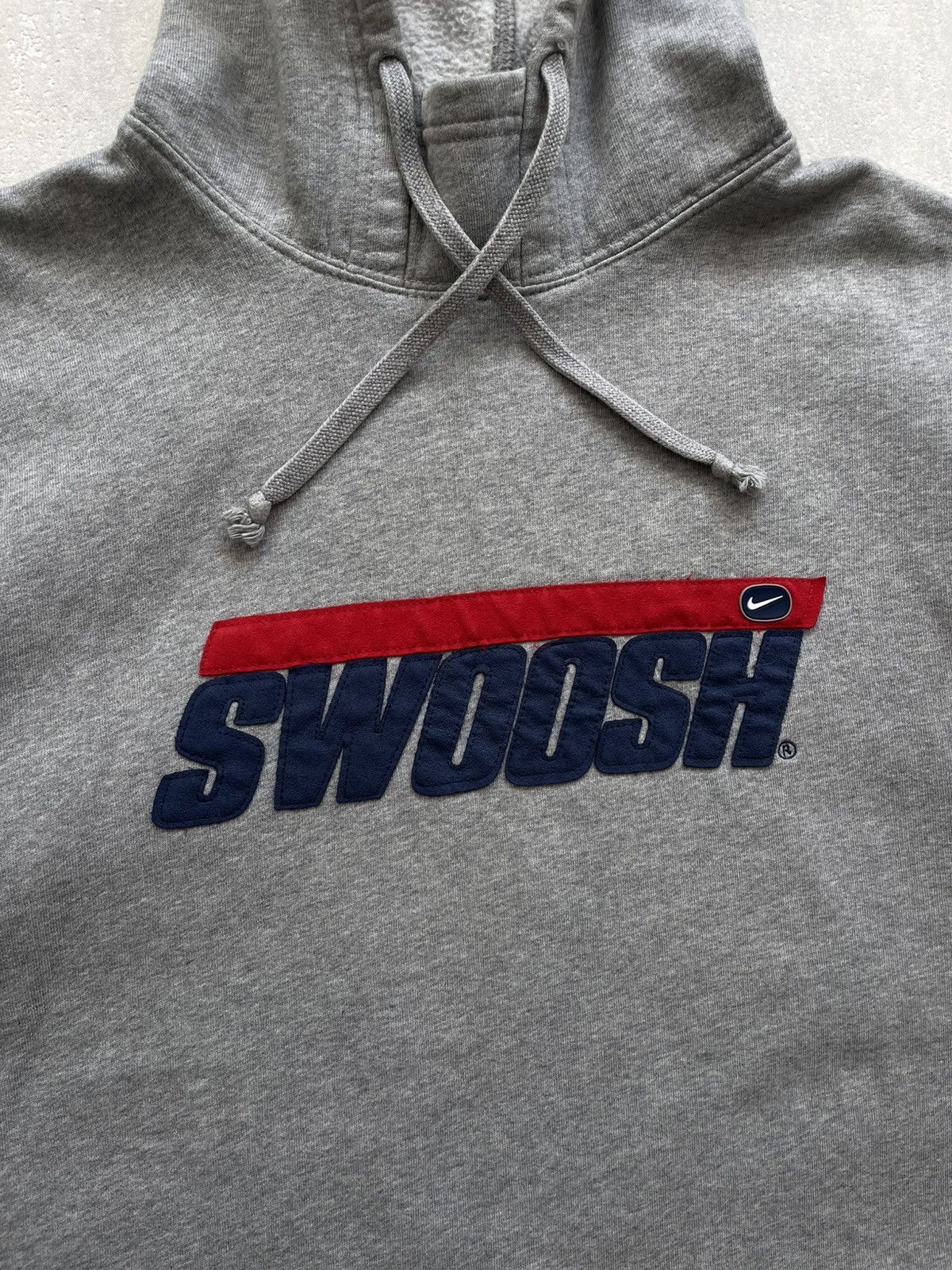 Nike 90’s NIKE SWOOSH RETRO SPELLOT LOGO Y2K RARE VINTAGE HOODIE Size US L / EU 52-54 / 3 - 2 Thumbnail