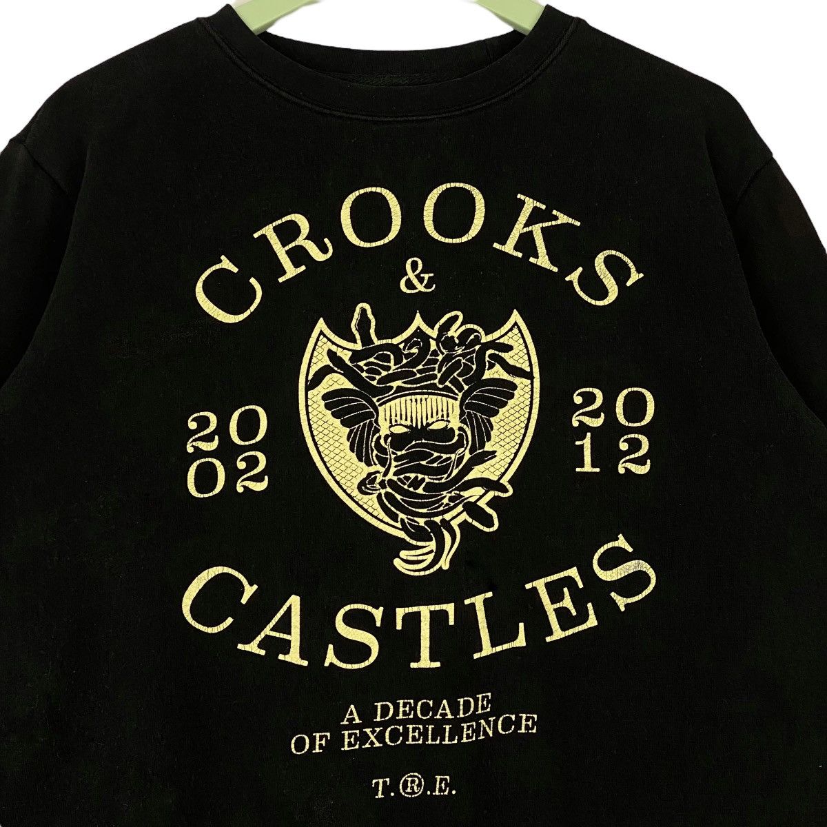 Crooks & Castles × Vintage Vintage Crooks & Castle Printed Brand Logo Crewneck Size US M / EU 48-50 / 2 - 4 Thumbnail