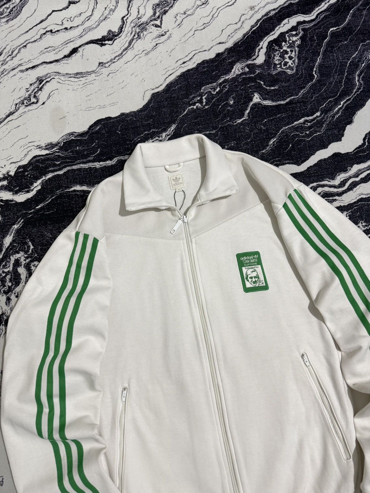 Vintage Vintage stan smith y2k track top Size US XL / EU 56 / 4 - 2 Thumbnail