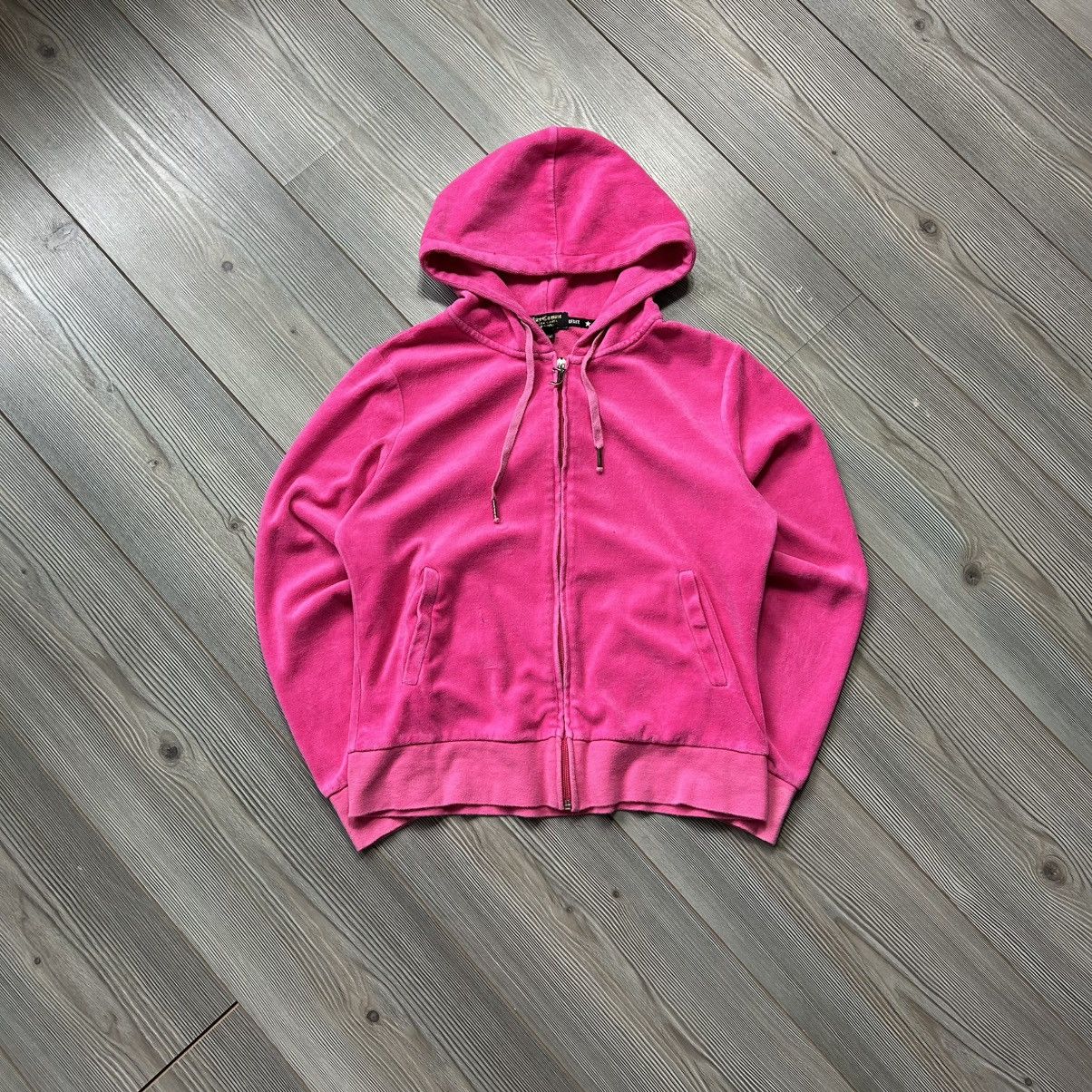 Juicy Couture Juicy Couture Velour Big Logo Tracksuit Hoodie + Pants Size M / US 6-8 / IT 42-44 - 6 Thumbnail
