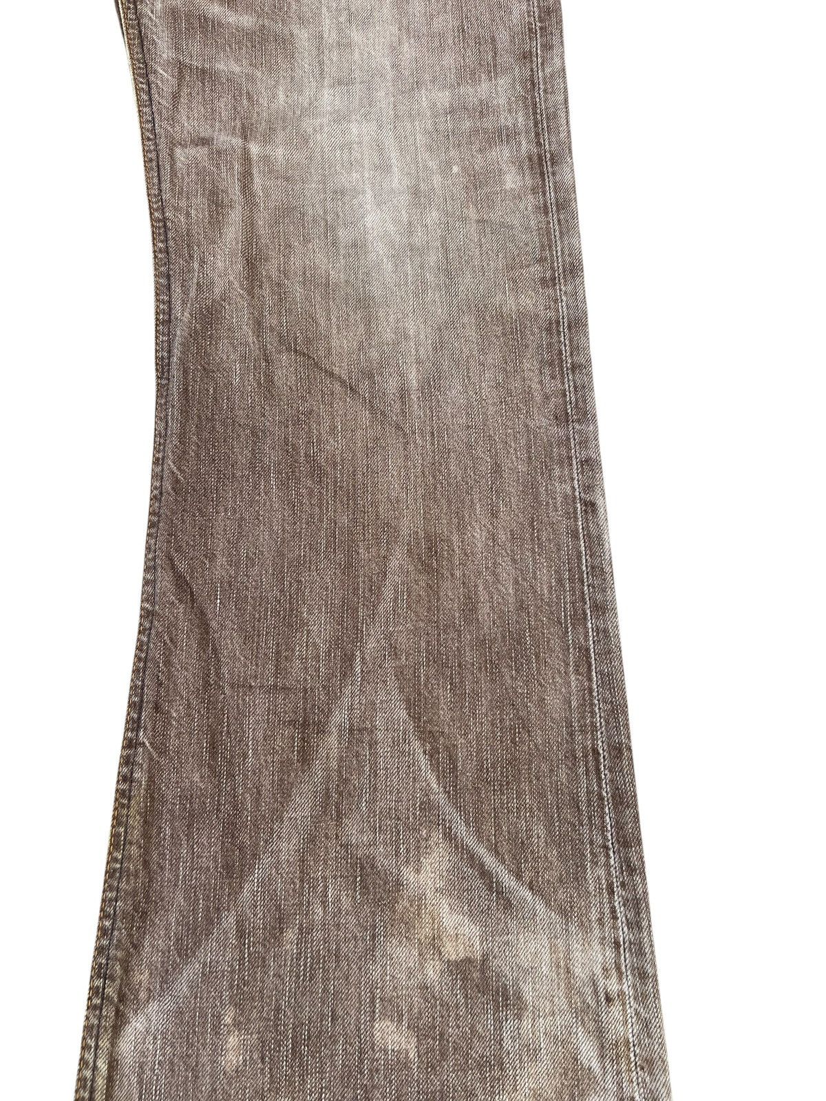 Vintage Clawmark Faded Denim Y2K Edwin BT5001 503 Flare Jeans Size US 30 / EU 46 - 12 Thumbnail