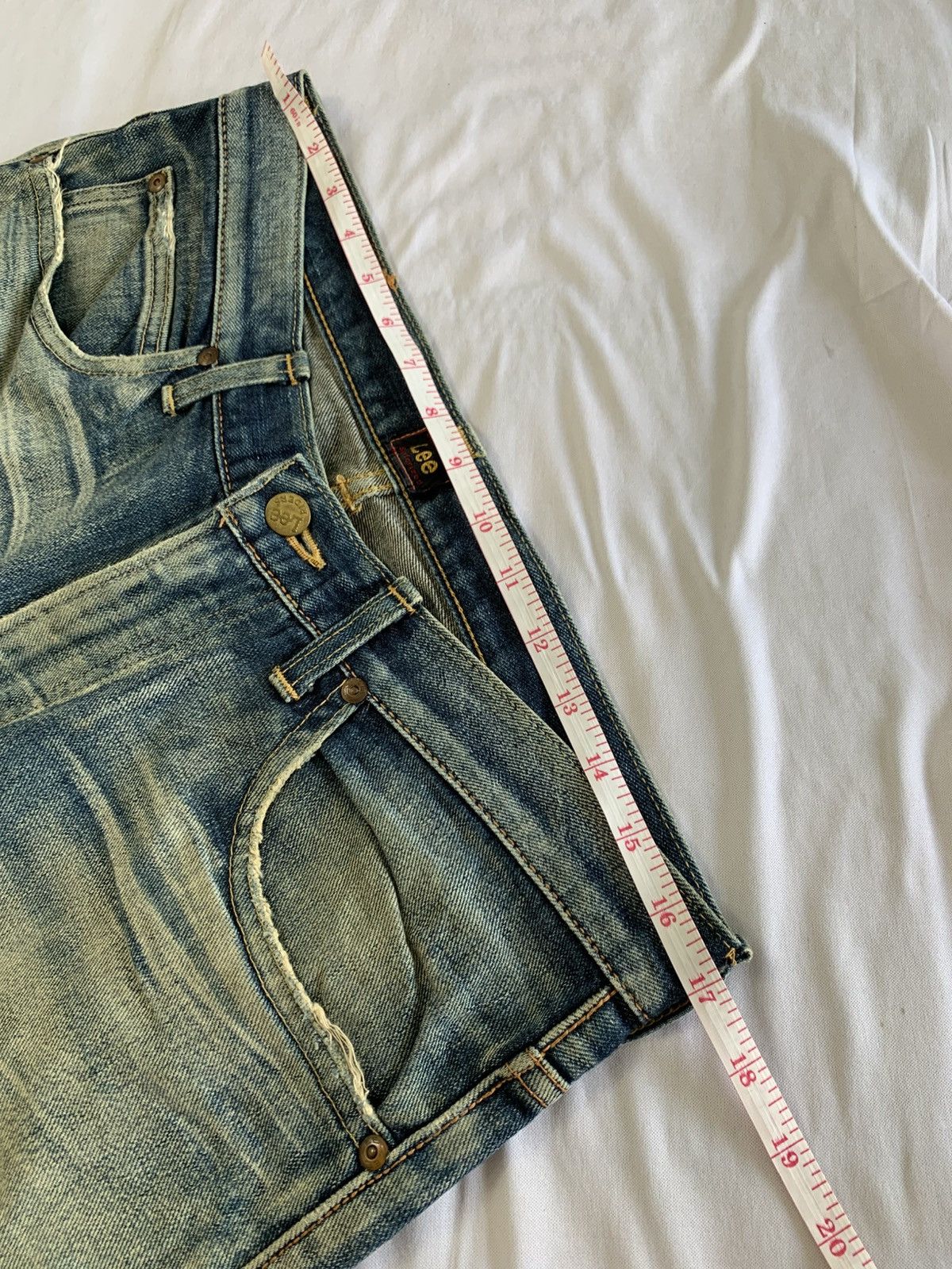 Lee lee dirty faded jeans pant Size US 34 / EU 50 - 12 Thumbnail