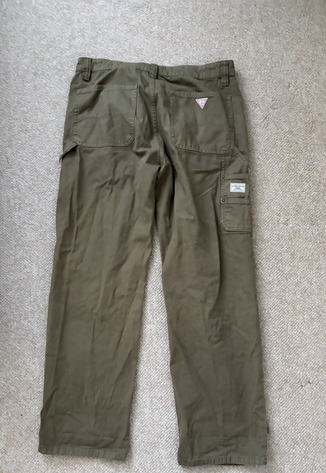 Guess Vintage Guess Carpenter Canvas Pants Size US 32 / EU 48 - 2 Thumbnail