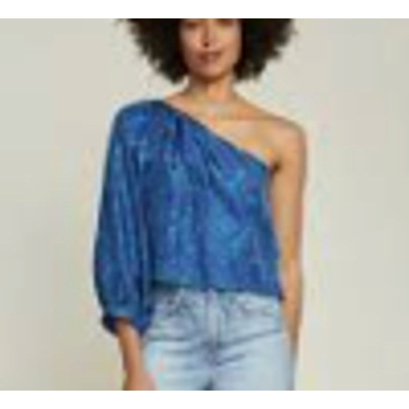 Veronica Beard Veronica Beard Lyric Top in Cobalt Multi size 2 Size XS / US 0-2 / IT 36-38 - 3 Thumbnail