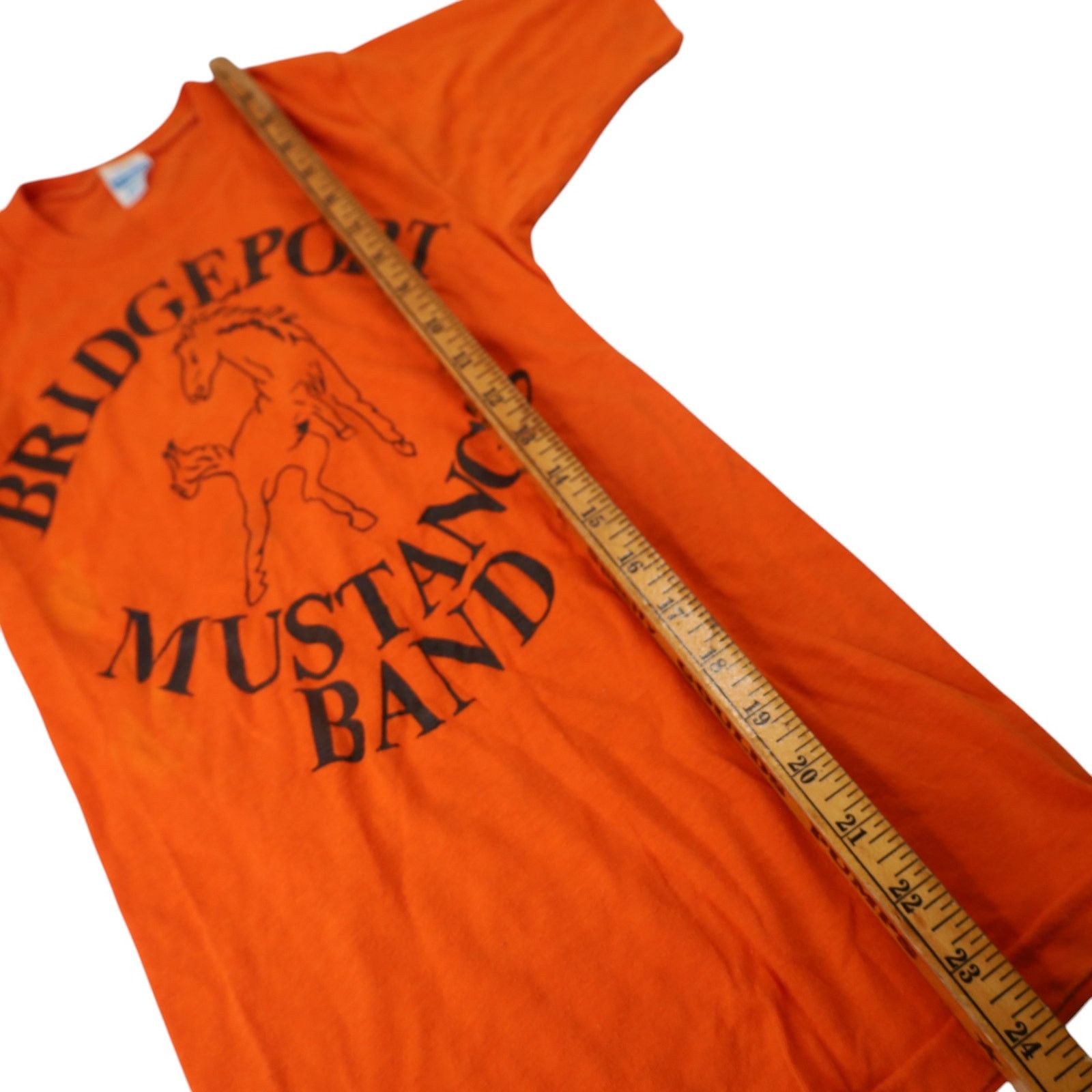 Vintage True Vintage Bridgeport Mustangs Band Graphic T Shirt Size US S / EU 44-46 / 1 - 9 Thumbnail