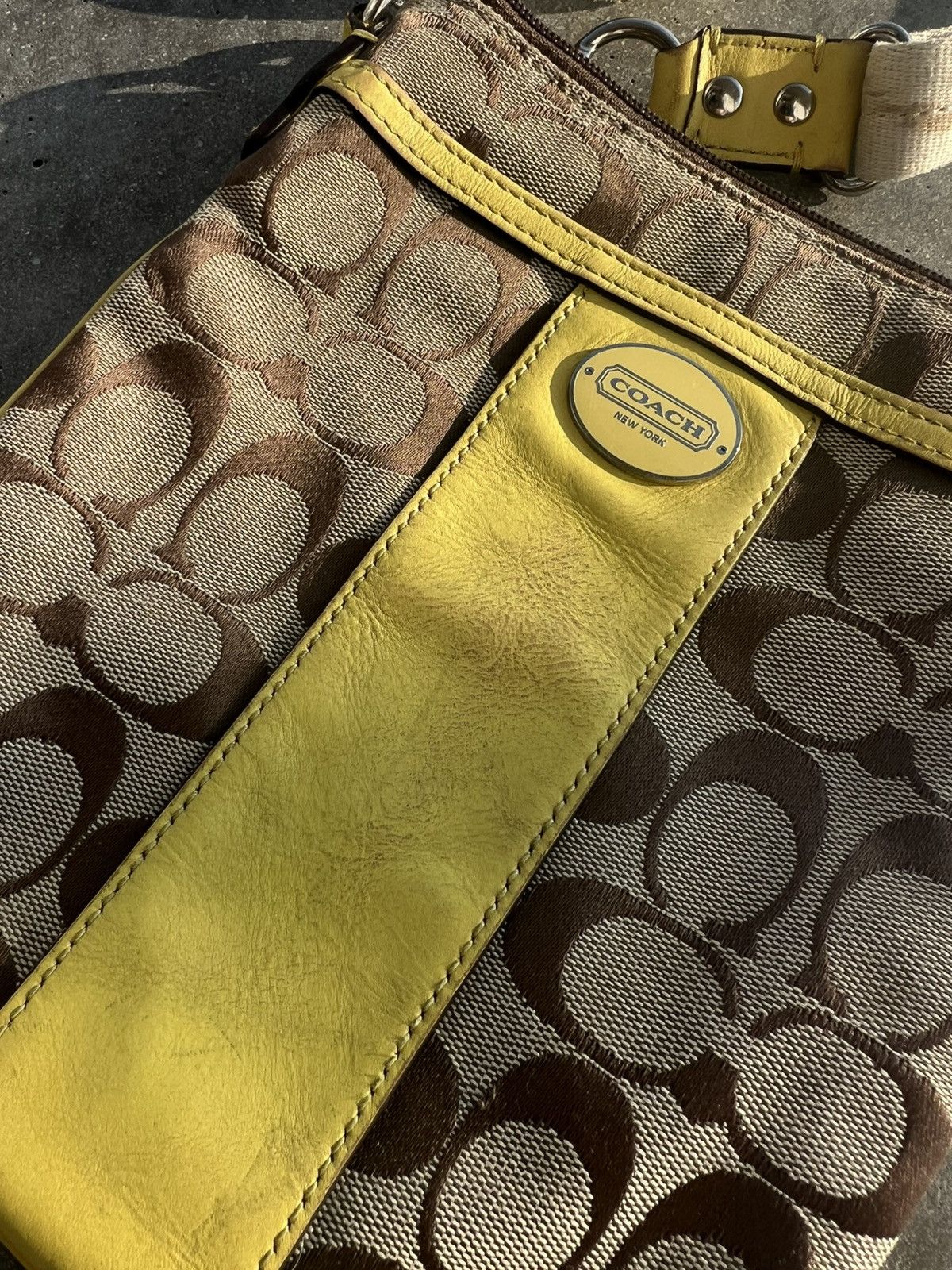Coach × Vintage Coach messenger crossbody bag vintage Size ONE SIZE - 3 Thumbnail