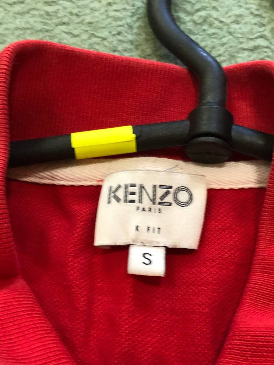 Kenzo Vintage T-shirt red Kenzo luxury polo logo crazy Y2K Size US S / EU 44-46 / 1 - 2 Thumbnail