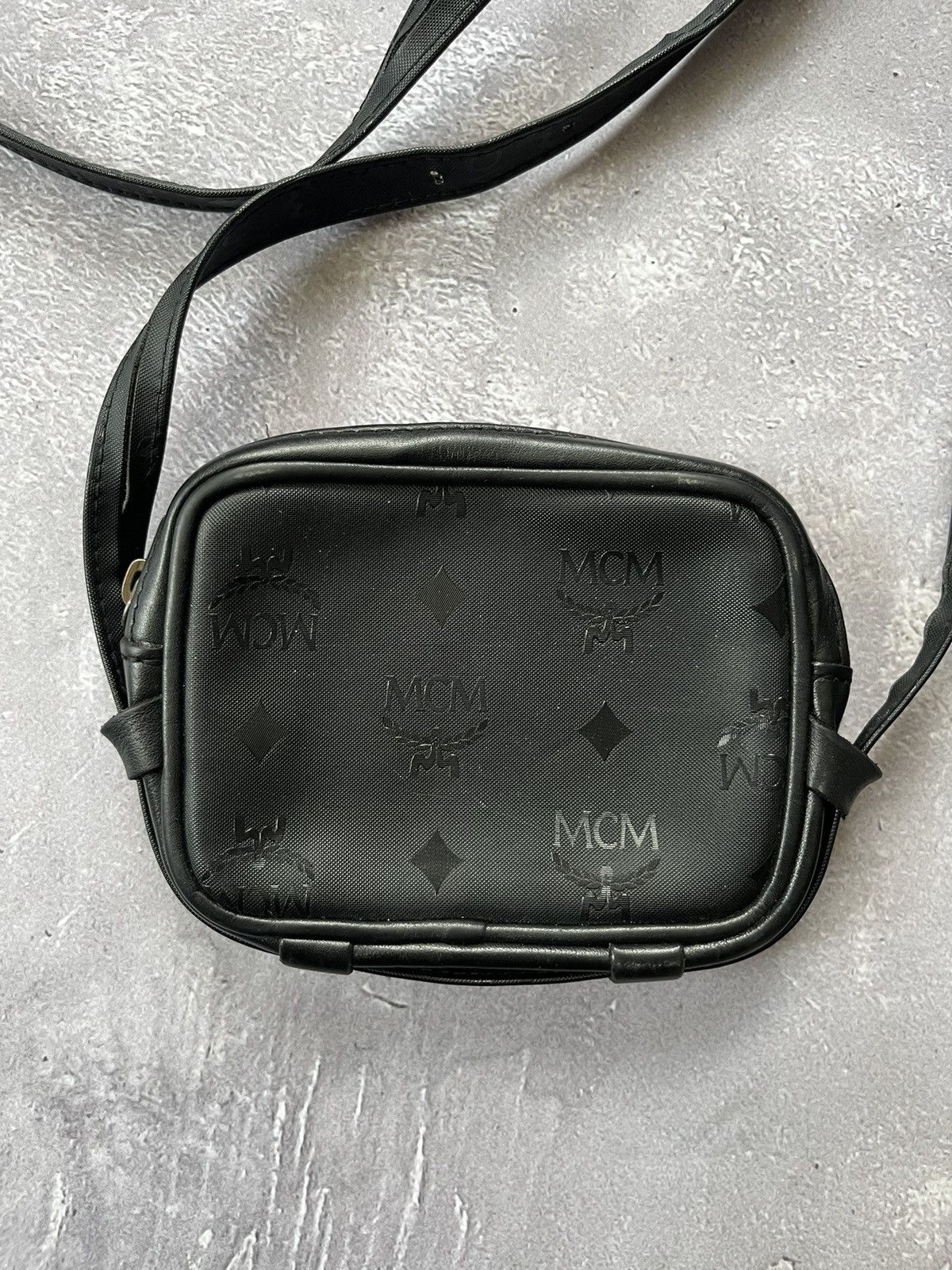 MCM MCM Shoulder Bag Crossbody Mini Small Bag Monogram Vintage Size ONE SIZE - 2 Thumbnail