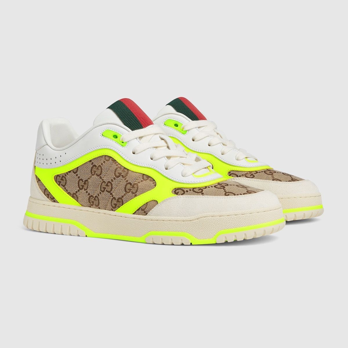 Gucci o1s1wg110625 Re-Web Sneakers in Multicolor Size US 10.5 / EU 43-44 - 2 Thumbnail