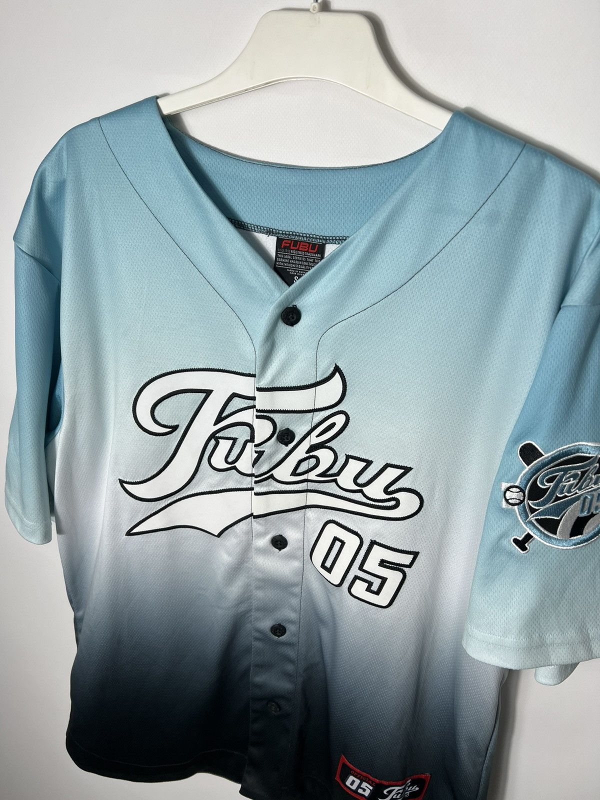 Fubu Vintage streetwear Fubu Varsity Baseball Oversized Jersey Size US S / EU 44-46 / 1 - 4 Thumbnail