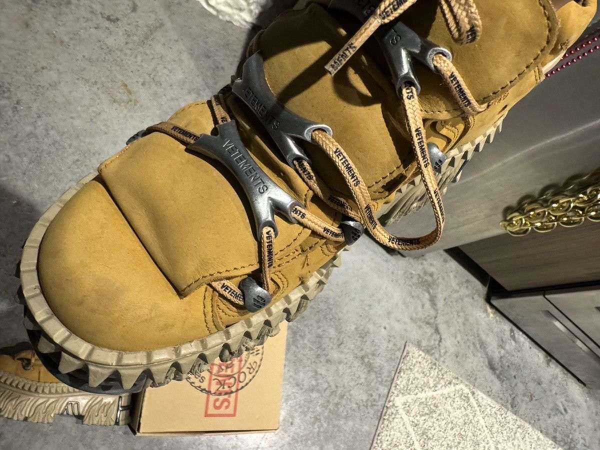 New Rock × Vetements Vetements x New Rocks Tan Suede Size US 8.5 / EU 41-42 - 5 Thumbnail
