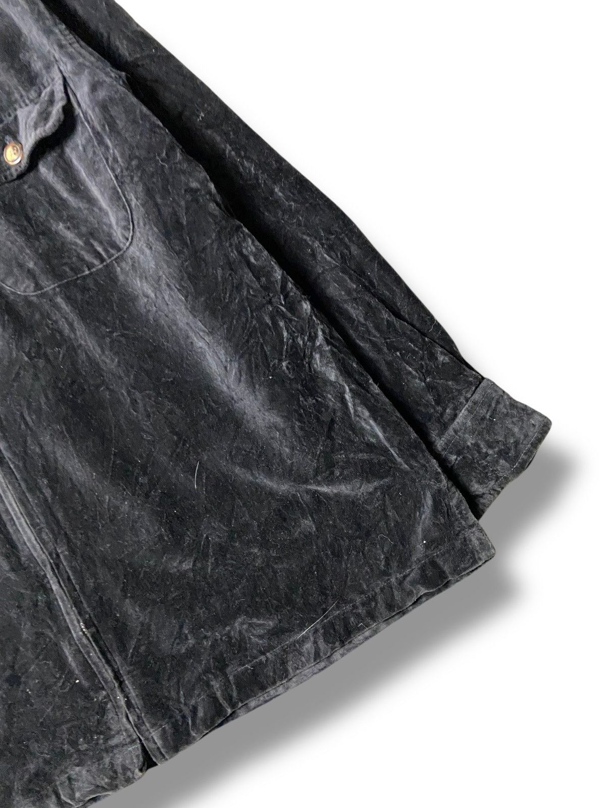 Japanese Brand Lucky Strike Original Velvet Zip Up Jacket (169) Size US L / EU 52-54 / 3 - 3 Thumbnail