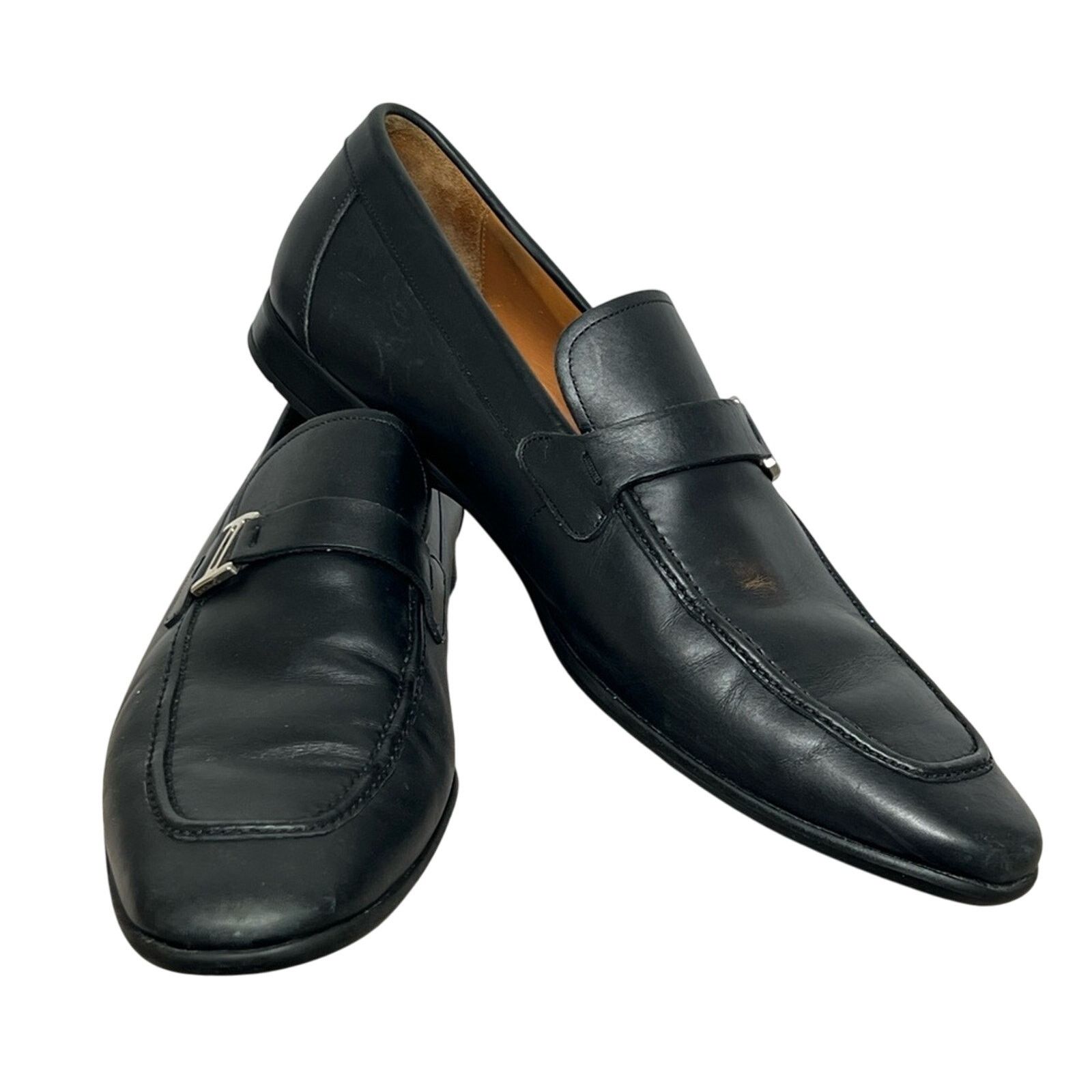 Magnanni Magnanni Shoes Mens 10 M 15061 Horsebit Loafer Leather Spain Size US 10 / EU 43 - 7 Thumbnail