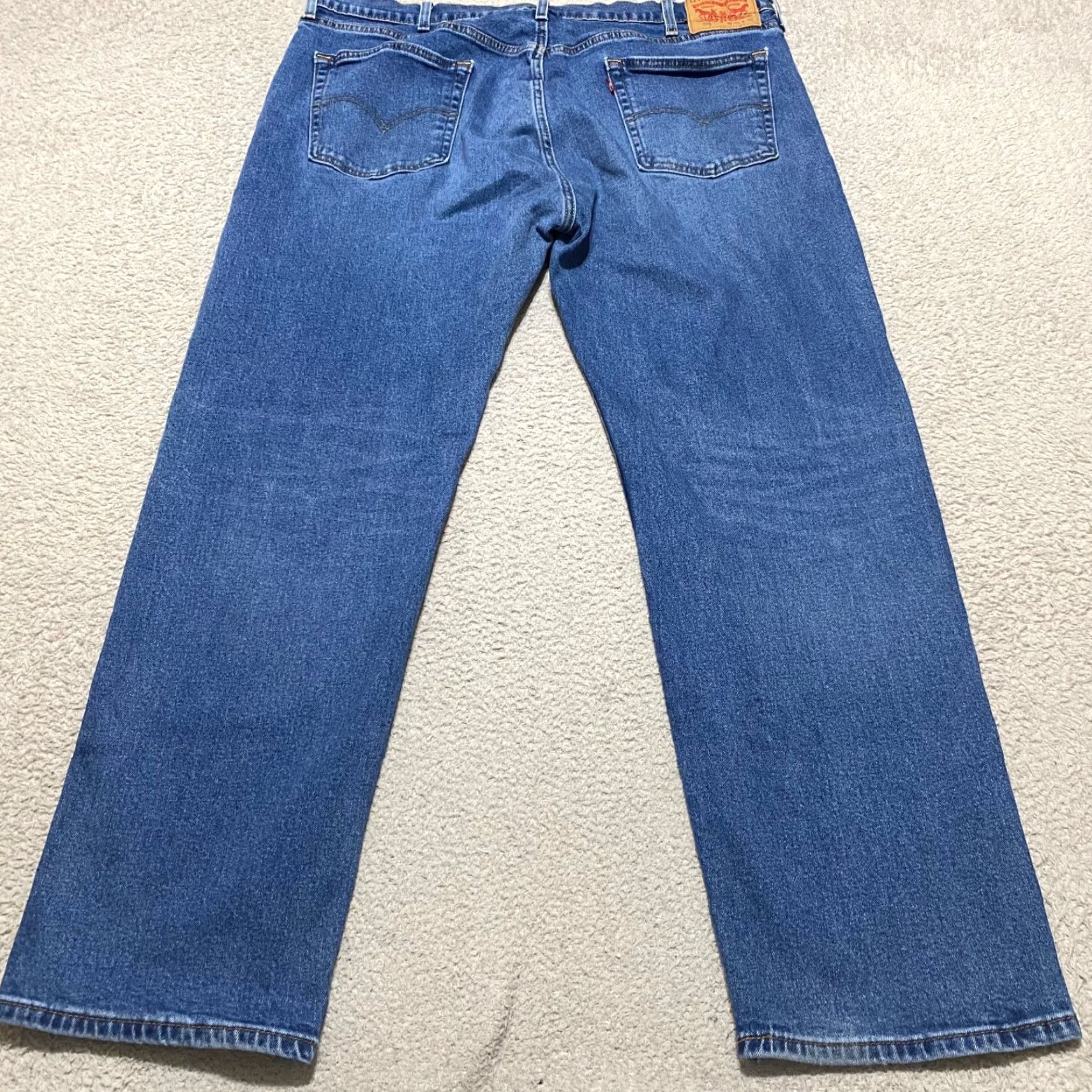 Levi's VINTAGE Levi's 505 Jeans Mens Jeans Straight Mens 40x30 Blue Denim Medium Wash Regular Fit 5-Pocket Design Men Size US 38 / EU 54 - 2 Thumbnail