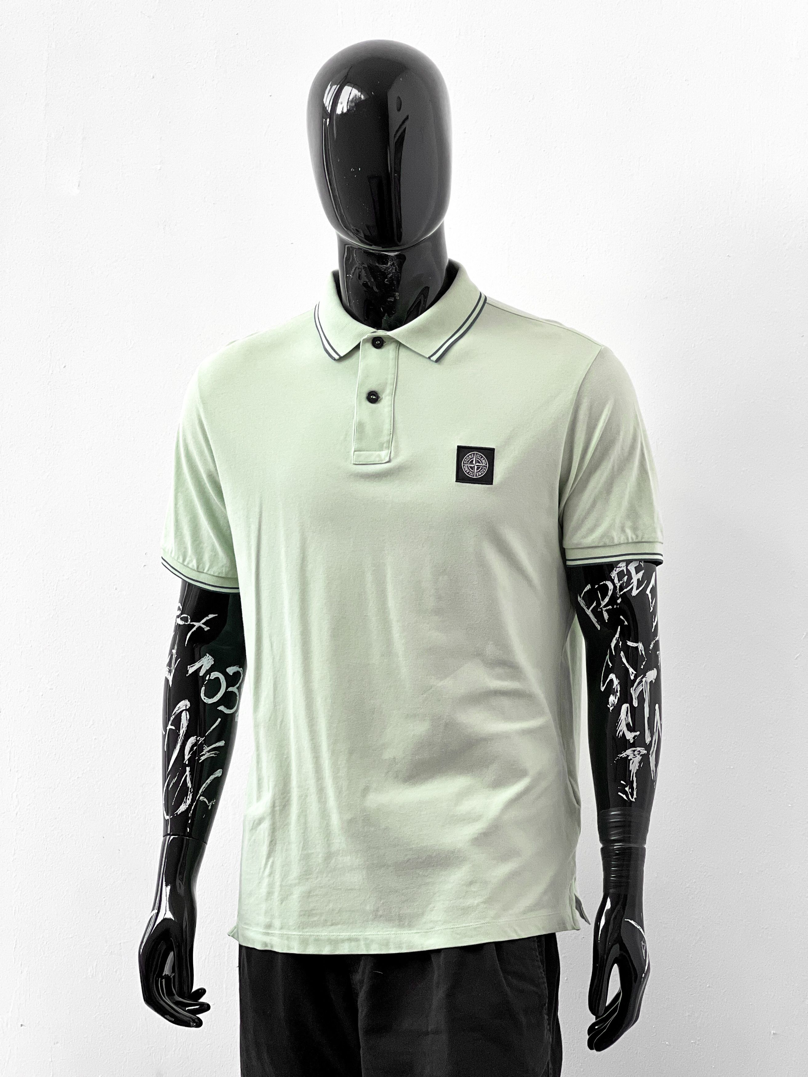 STONE ISLAND Patch Program polo shirt