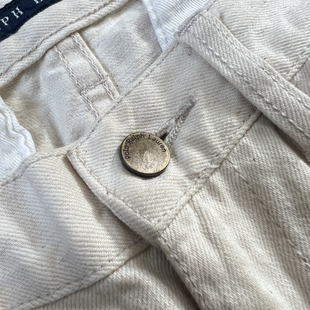 Polo Ralph Lauren Ralph Lauren Suede Pants Zip Pocket Flared Jeans Pants Size 28" / US 6 / IT 42 - 6 Thumbnail